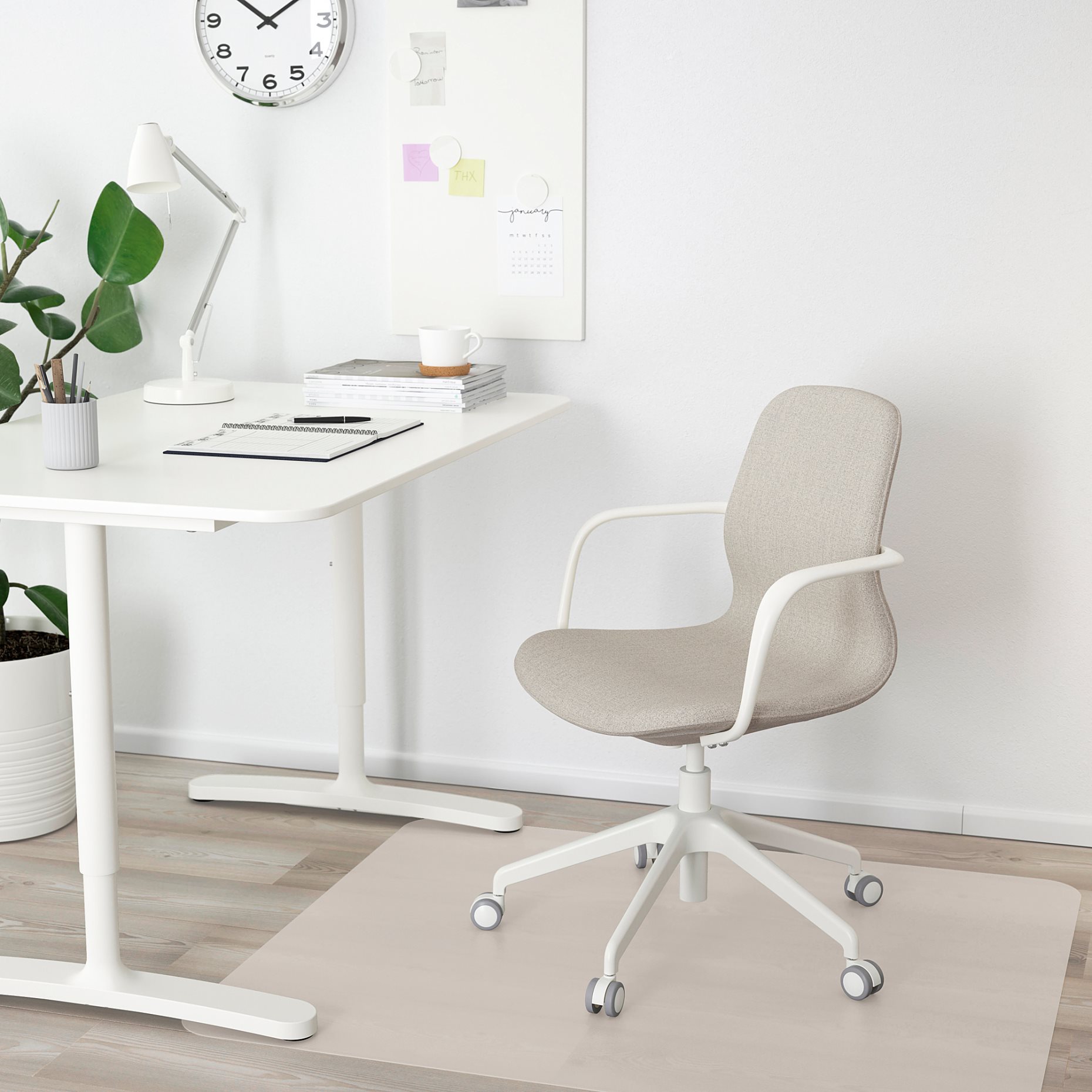 LÅNGFJÄLL, swivel chair, 492.527.65