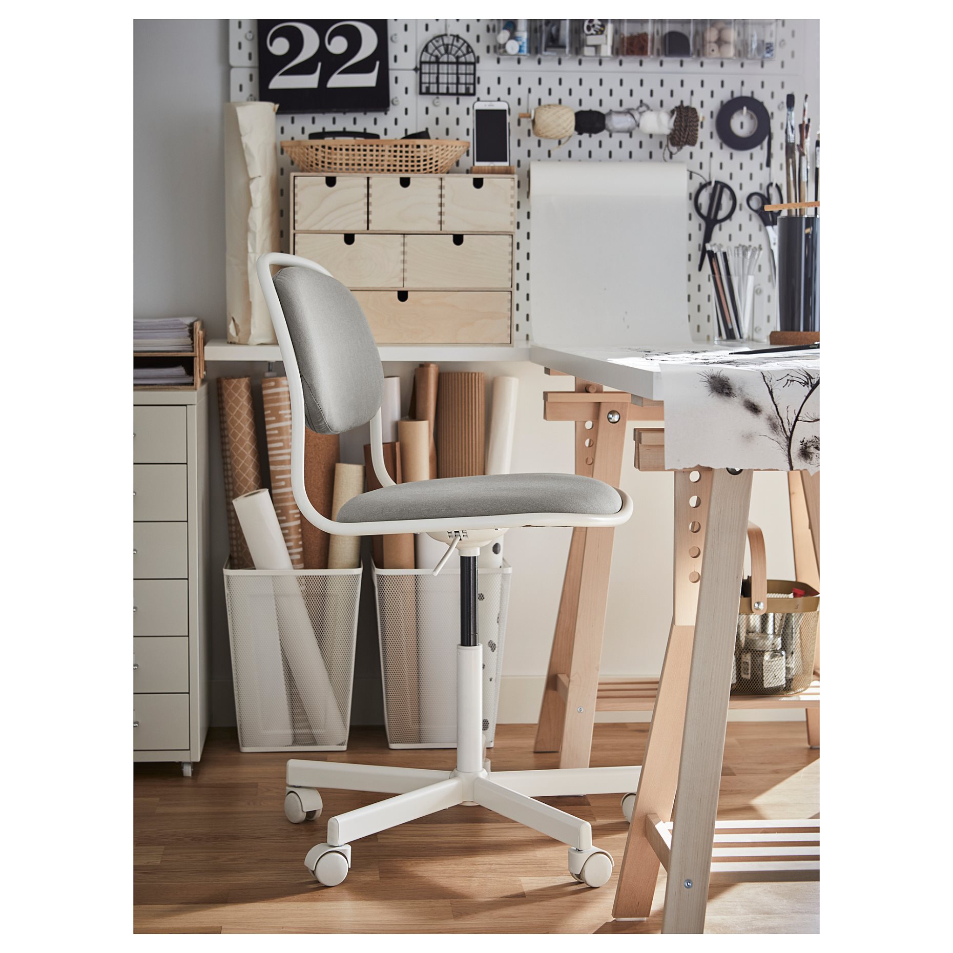 ÖRFJÄLL, swivel chair, 494.160.12