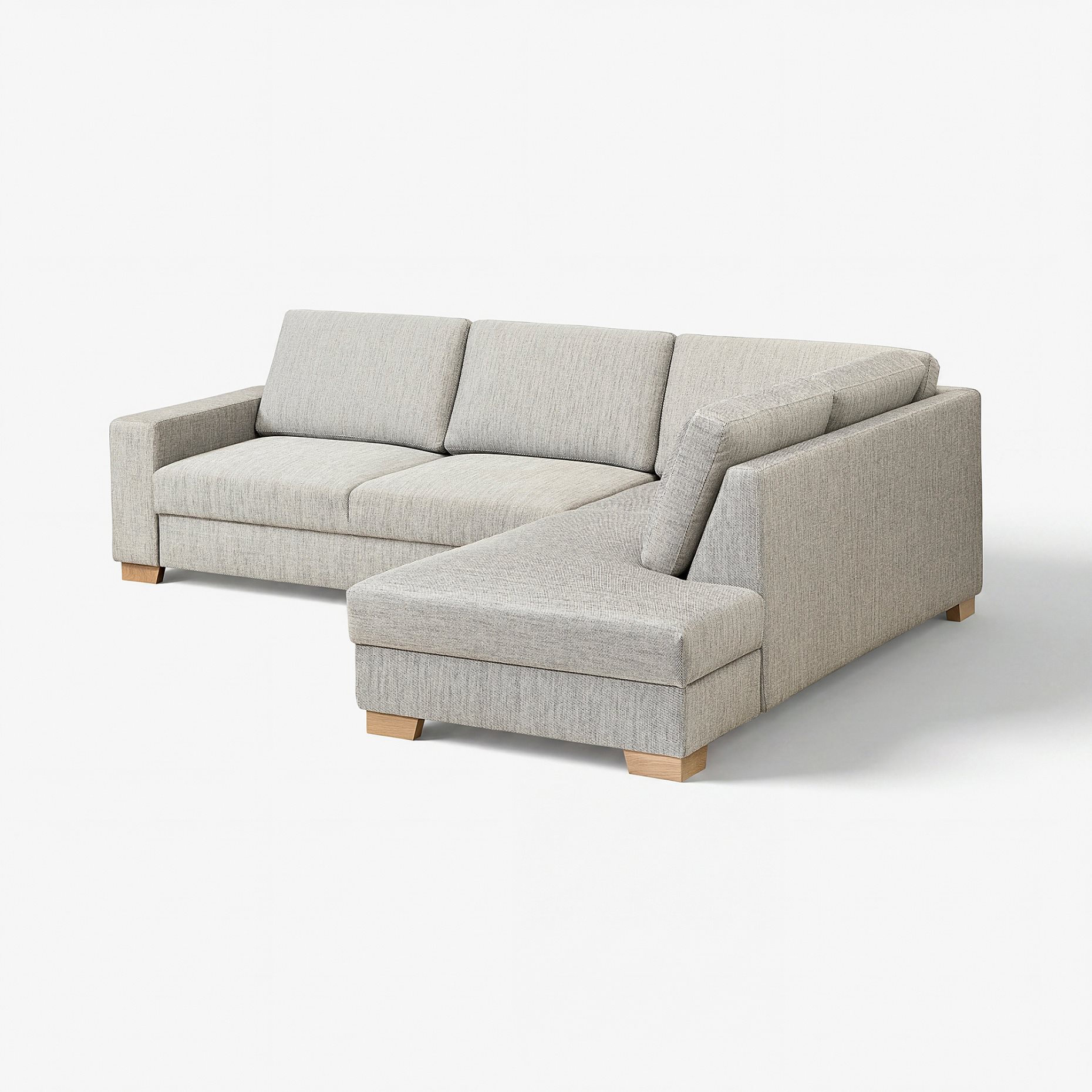 SÖRVALLEN, corner sofa 3-seat with open end/right, 494.194.02