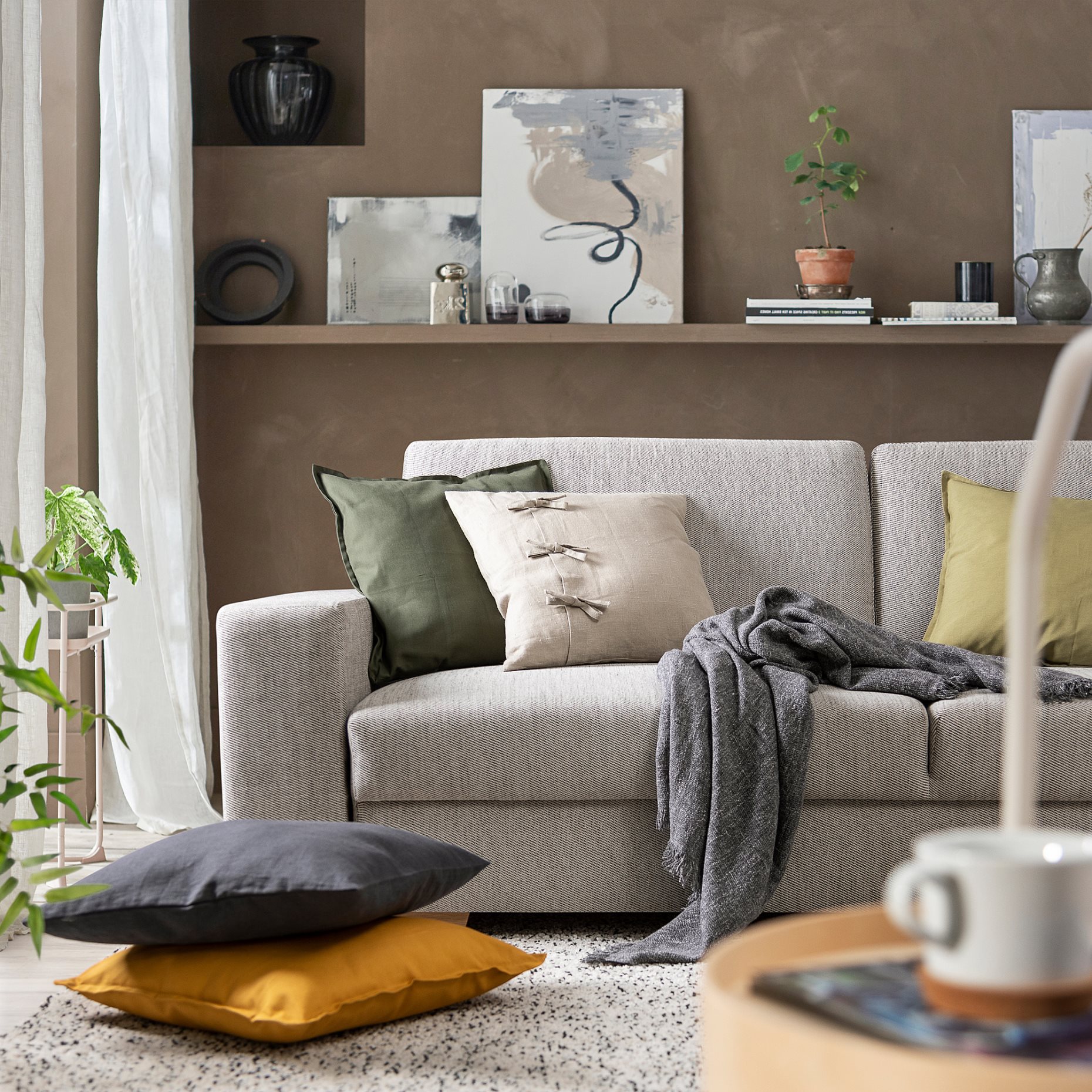 SÖRVALLEN, corner sofa 3-seat with open end/right, 494.194.02