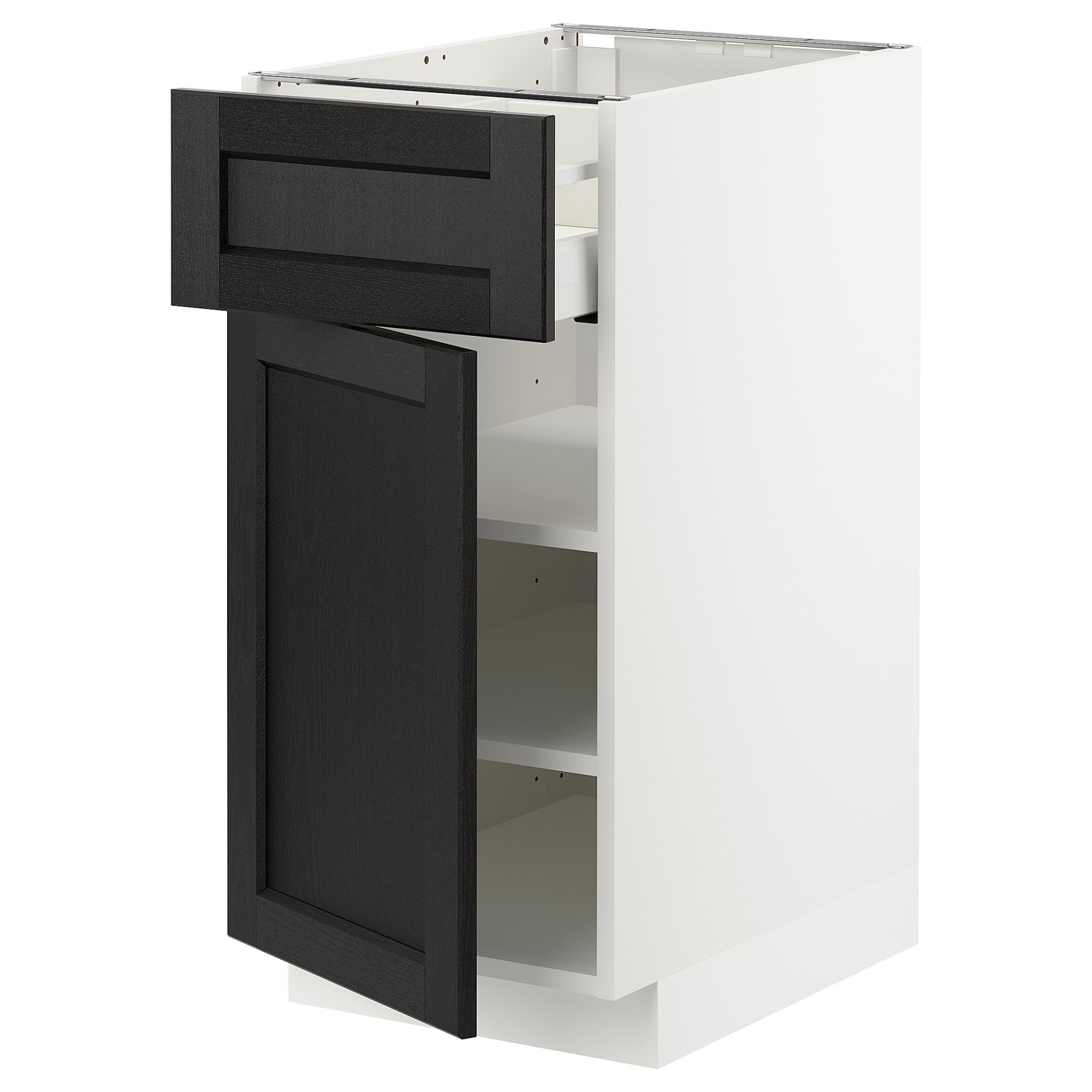 METOD, base cabinet with drawer/door, 40x60 cm, 494.673.13