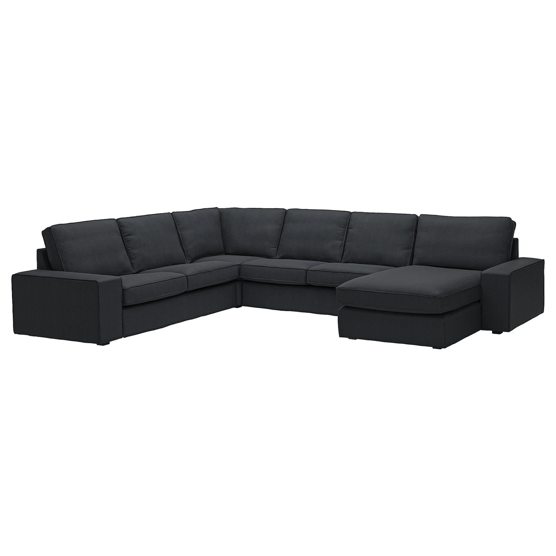 KIVIK, corner sofa, 5-seat with chaise longue, 494.828.70