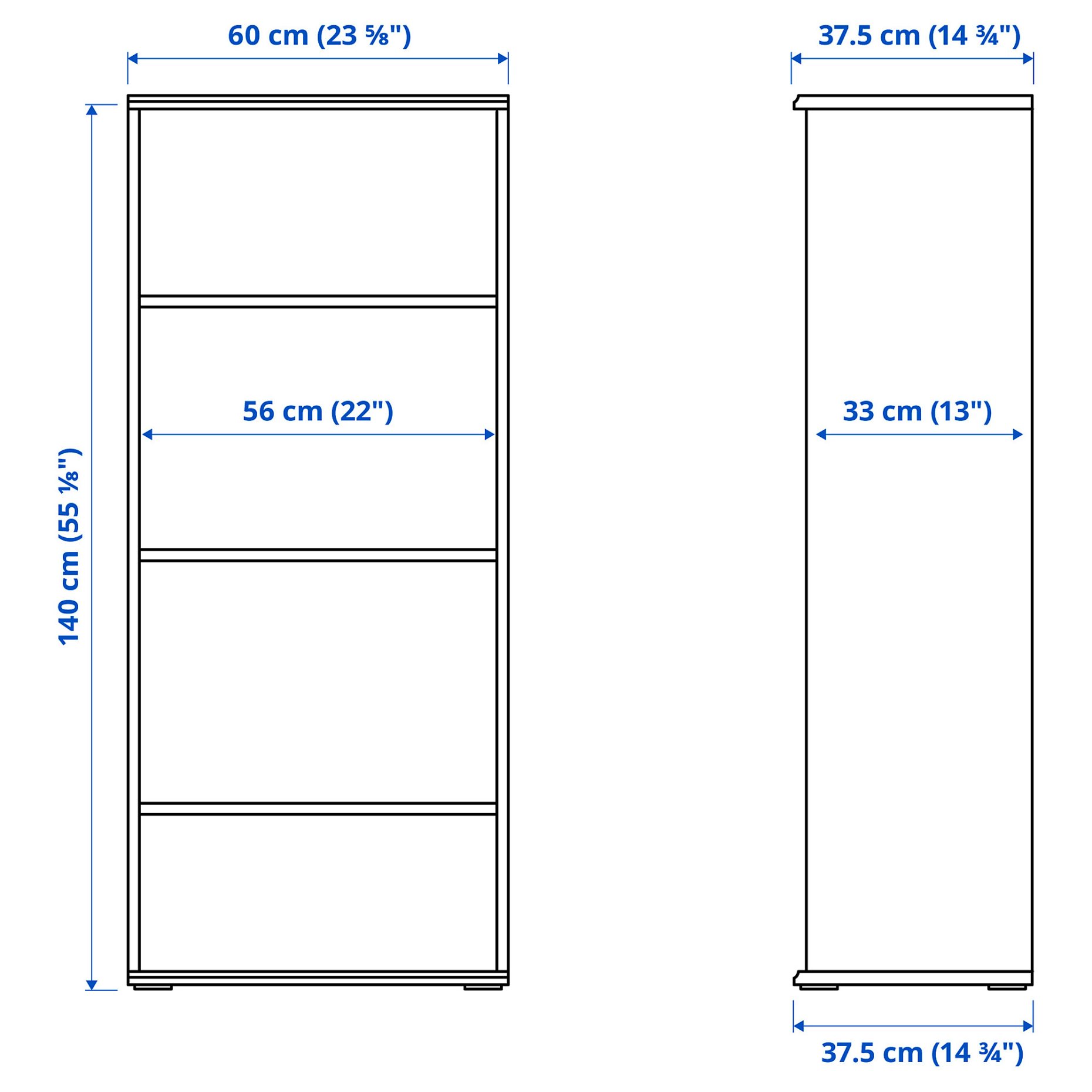 SKRUVBY, storage combination, 130x140 cm, 494.946.46