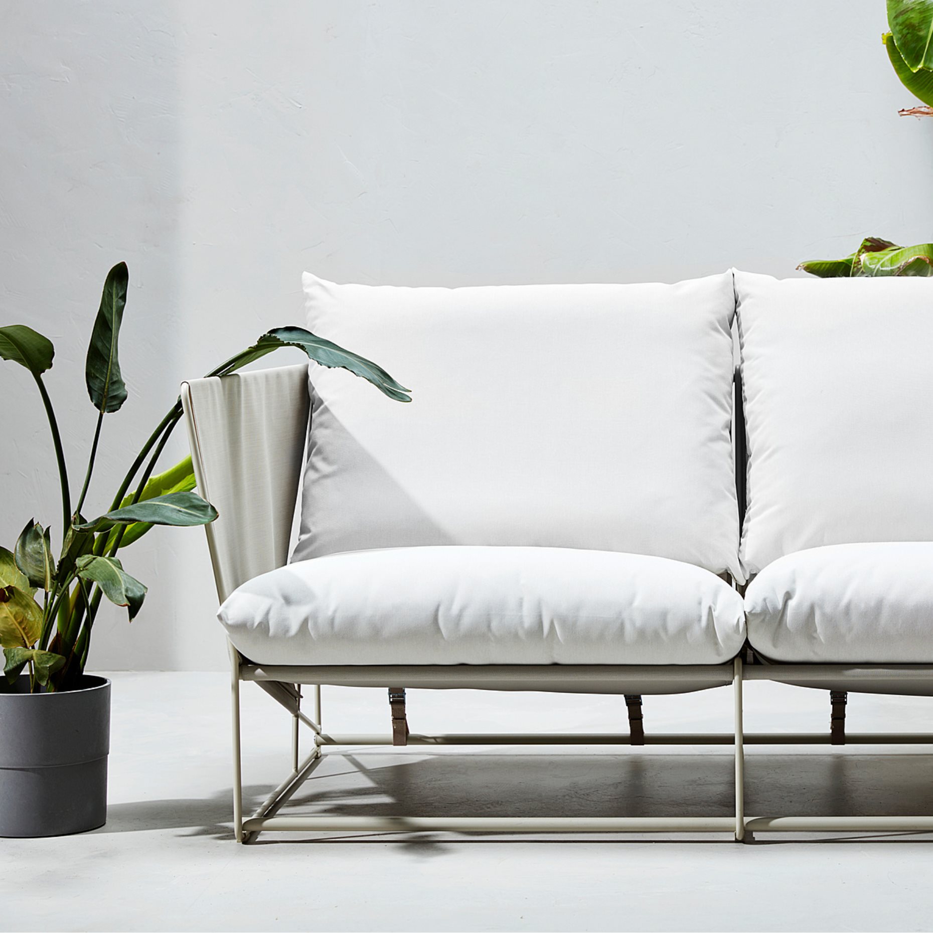 HAVSTEN, 2-seat sofa, outdoor, 494.950.66