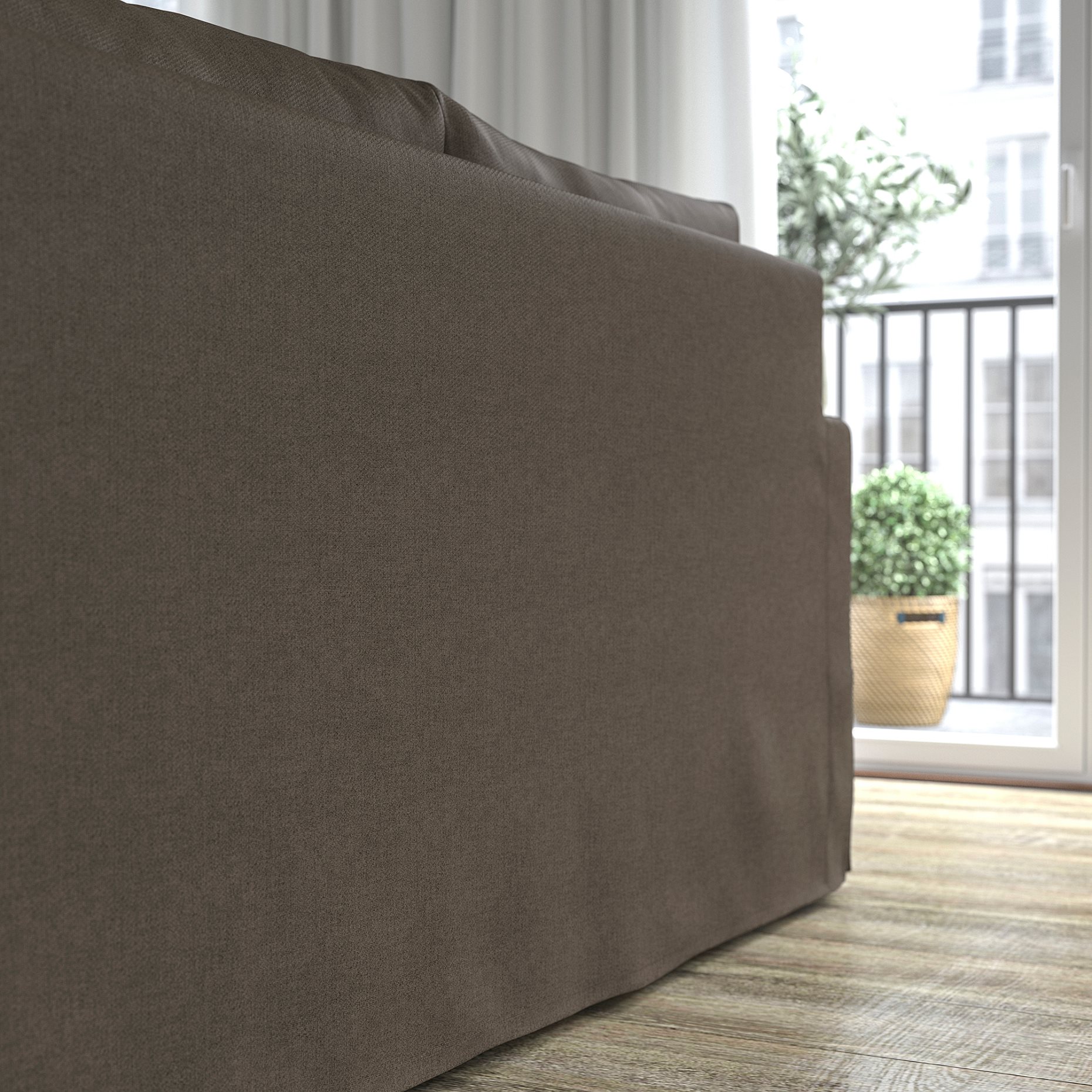 HYLTARP, 3θέσιος κανπές με σεζλόνγκ, δεξιά, 494.958.20