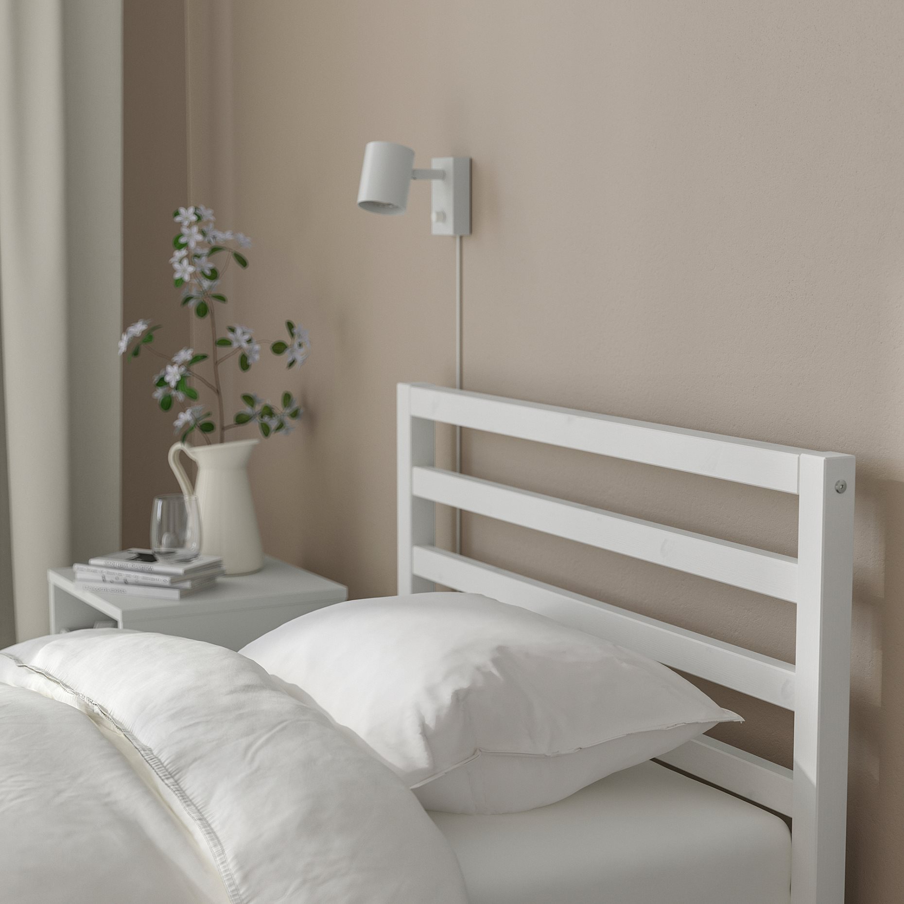TARVA, bed frame, 120x200 cm, 495.539.33