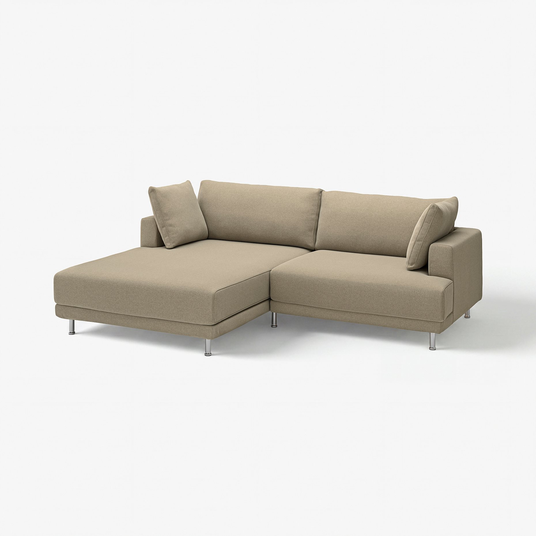 UPPÅKRA, 3-seat modular sofa with chaise longue, left, 496.122.73