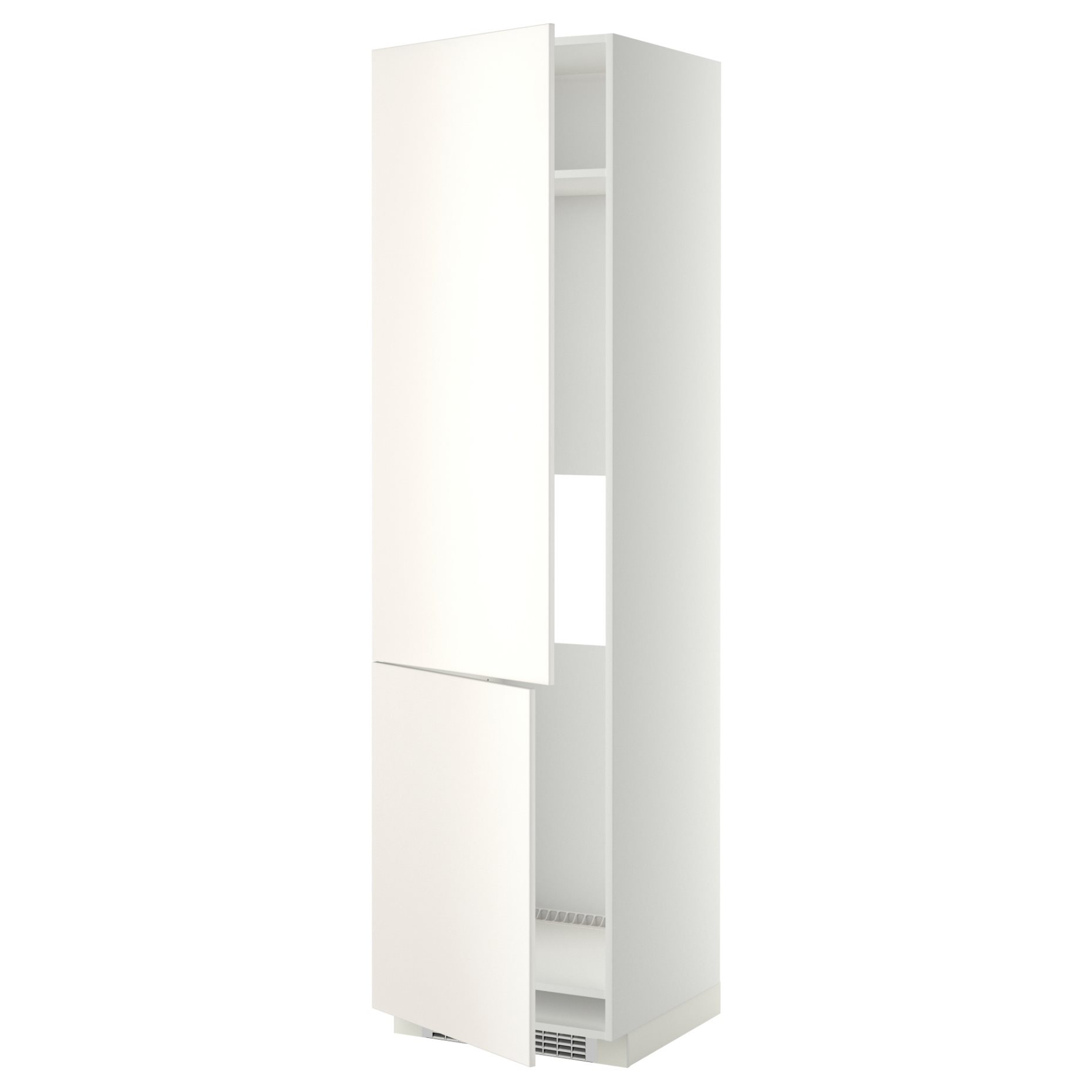 METOD, high cabinet for fridge/freezer with 2 doors, 499.207.14