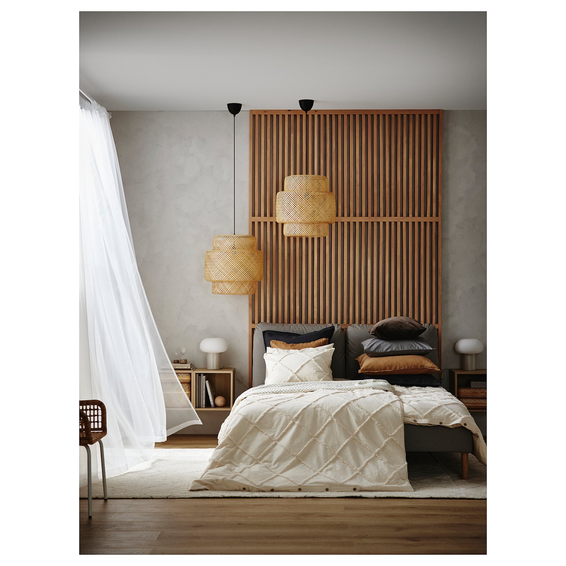 TERESIA, sheer curtains, 1 pair, 502.323.33