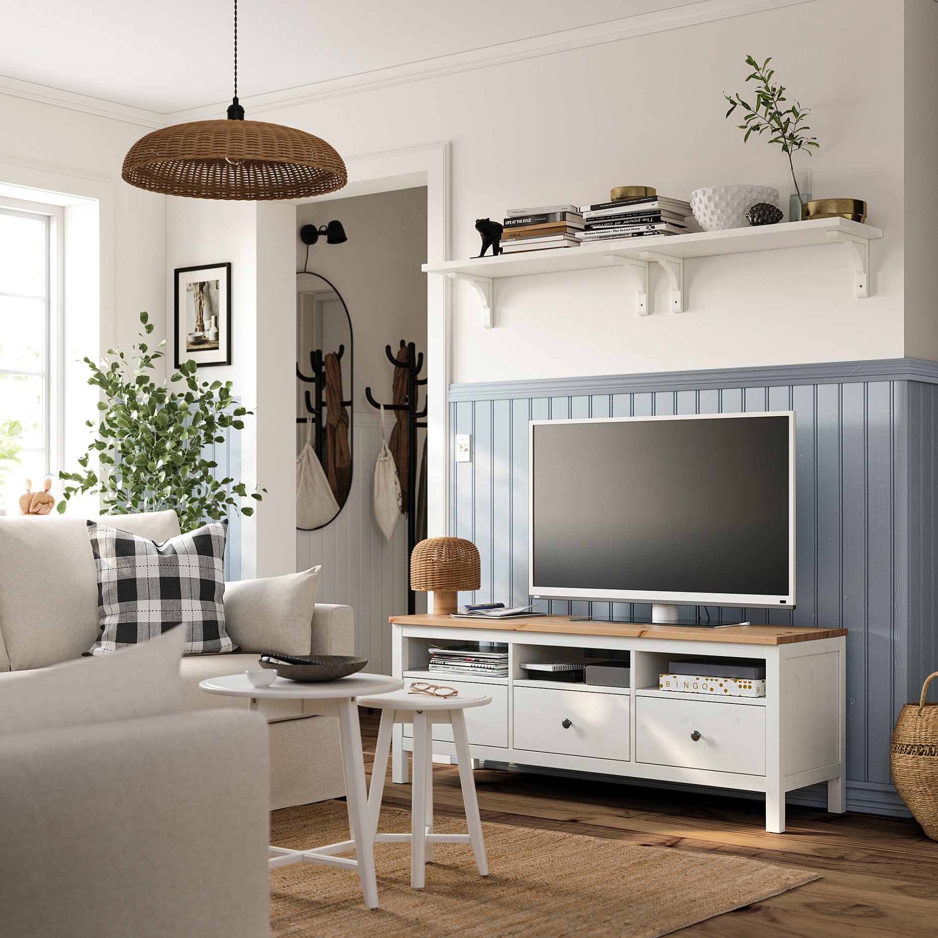 HEMNES, TV bench, 504.135.26