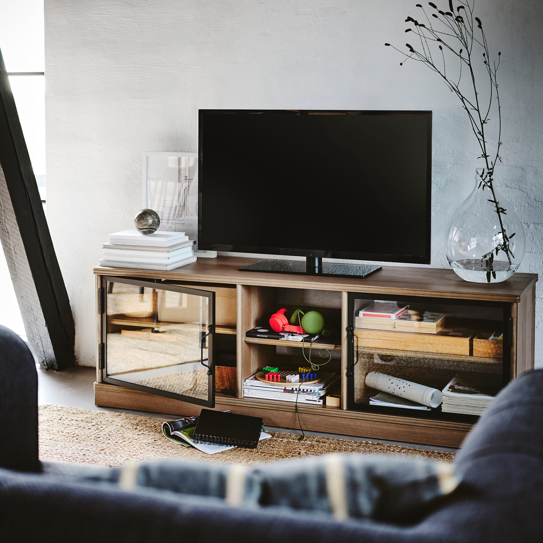 LANESUND, έπιπλο TV, 161x47x55 cm, 504.665.53