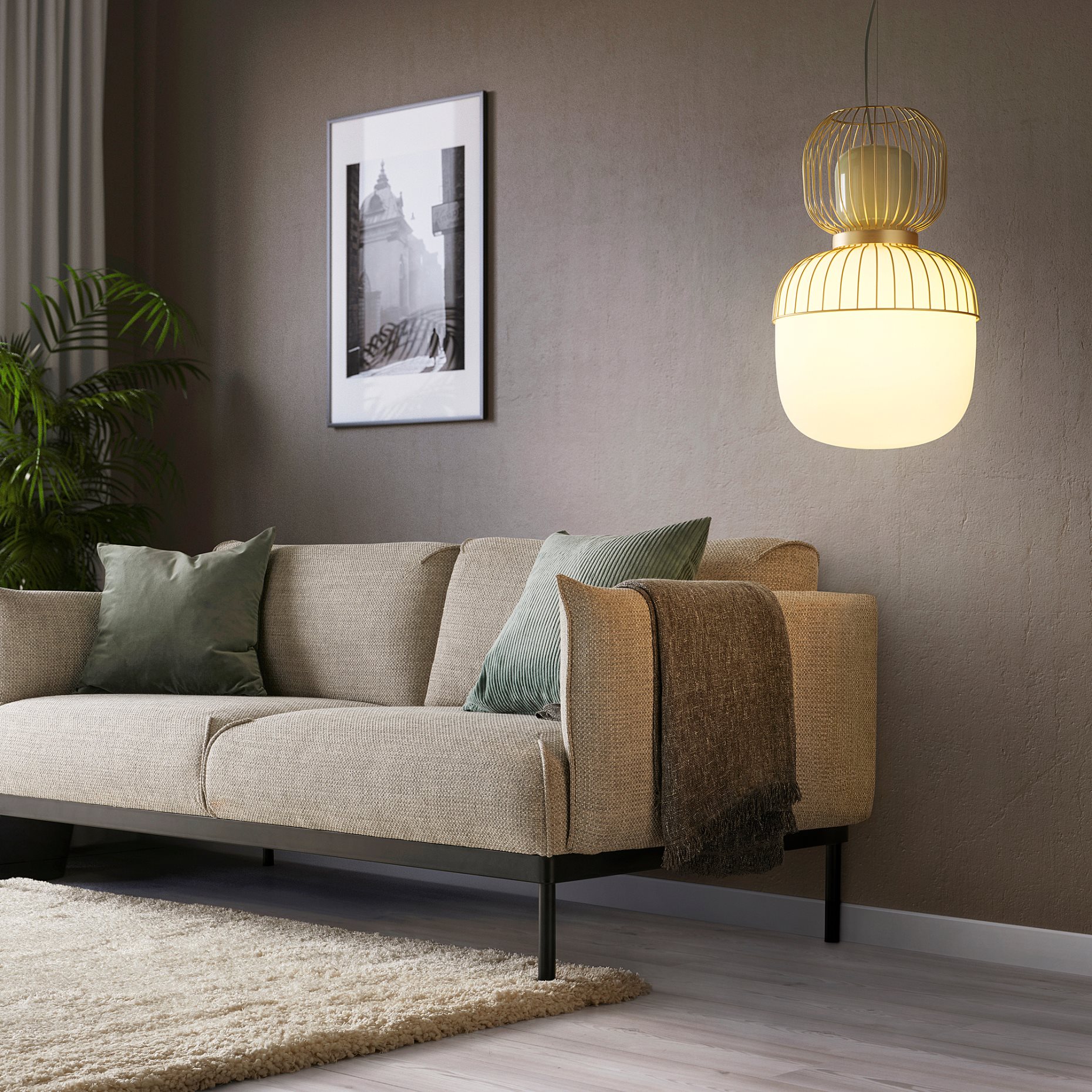 PILBLIXT, pendant lamp, 33 cm, 504.998.79