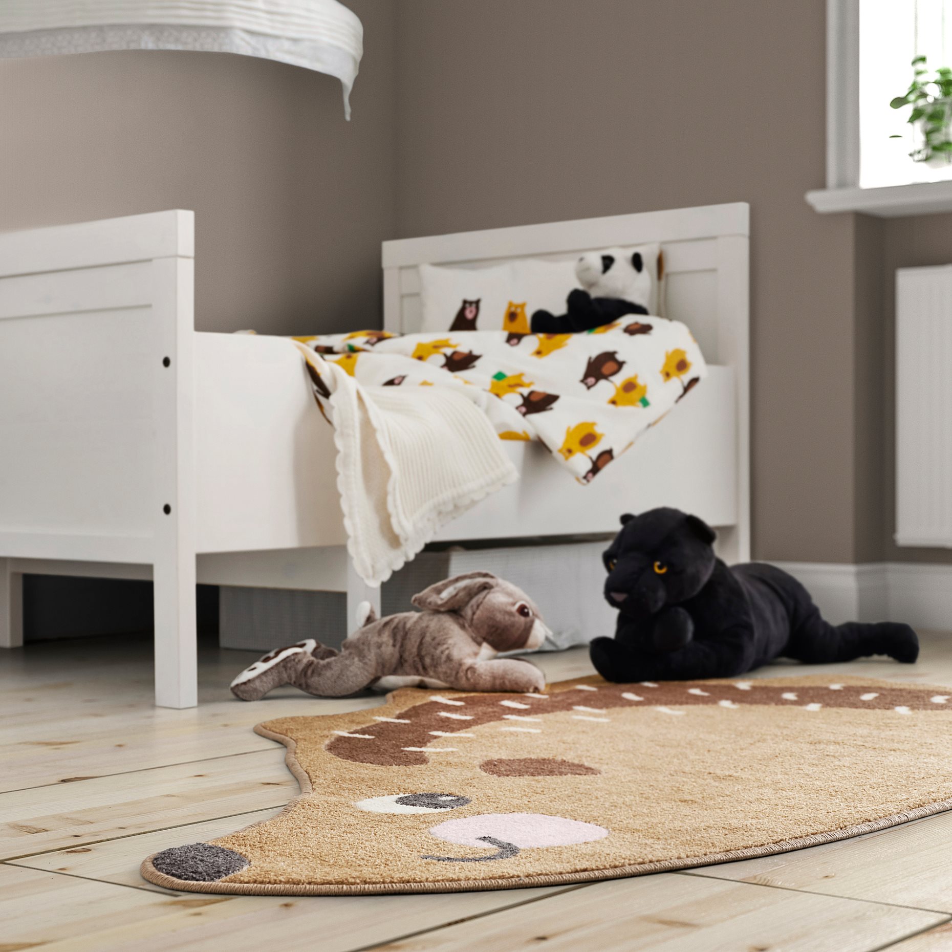 BRUMMIG, rug/hedgehog shaped, 94x150 cm, 505.211.87