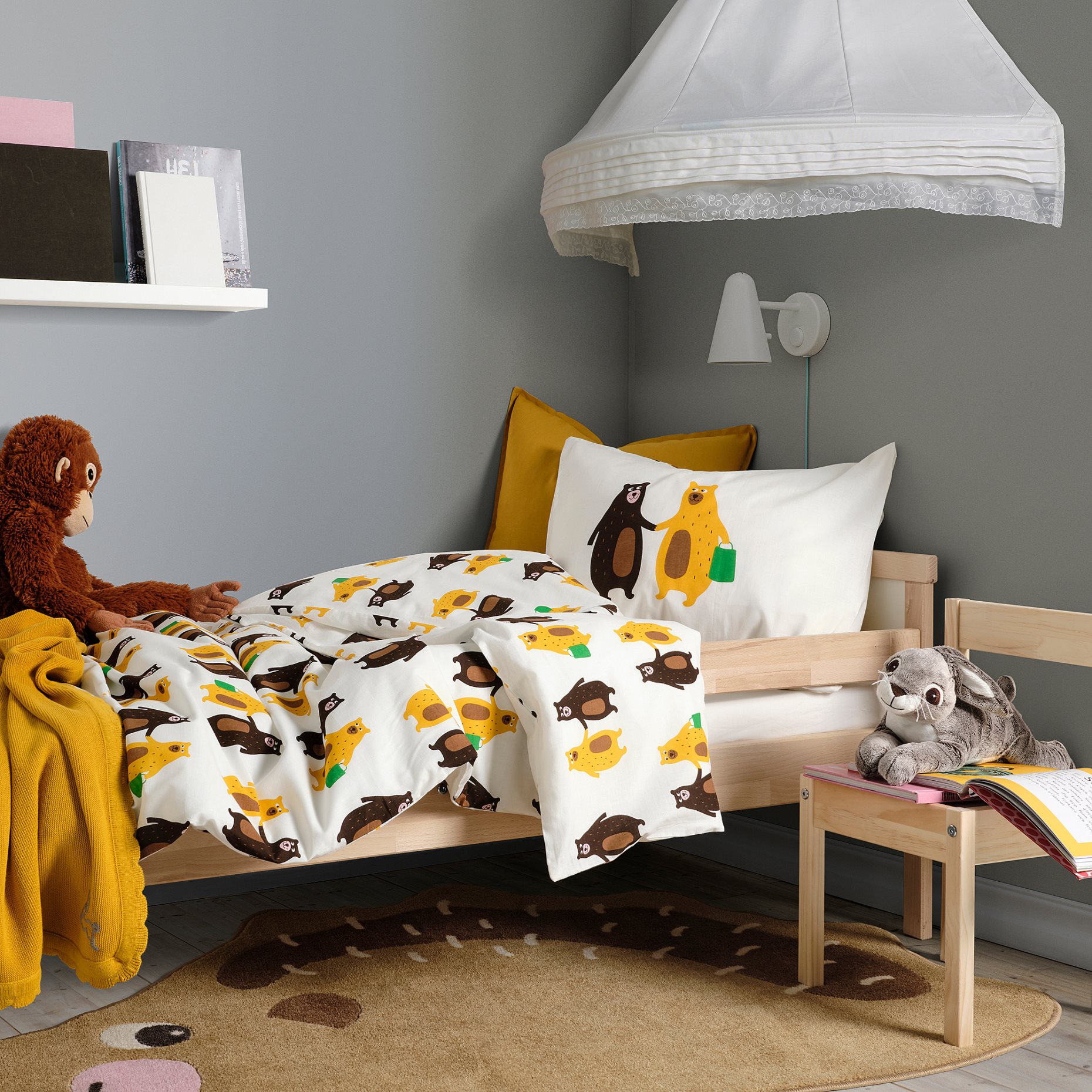 BRUMMIG, rug/hedgehog shaped, 94x150 cm, 505.211.87