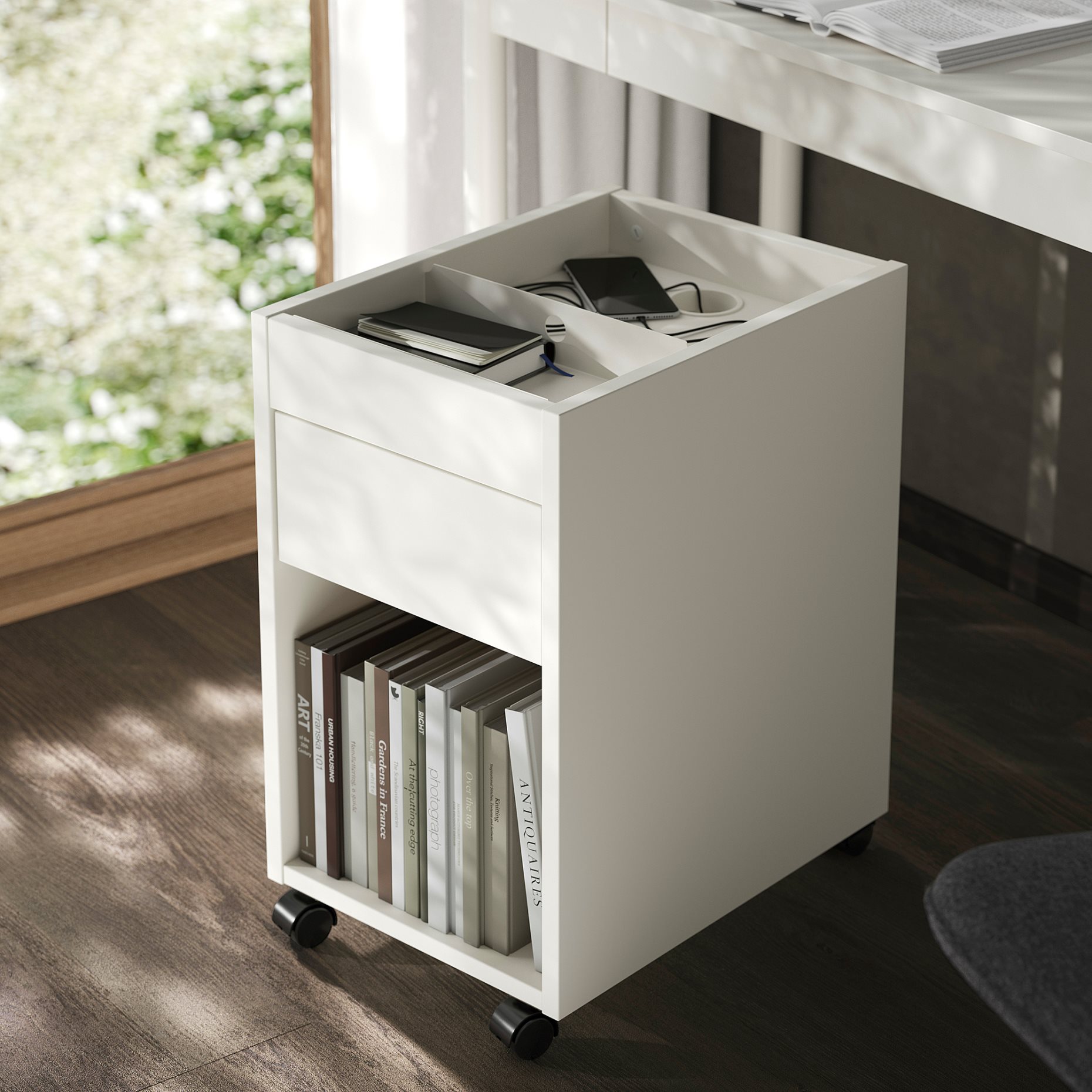 TONSTAD, drawer unit on castors, 35x60 cm, 505.382.01