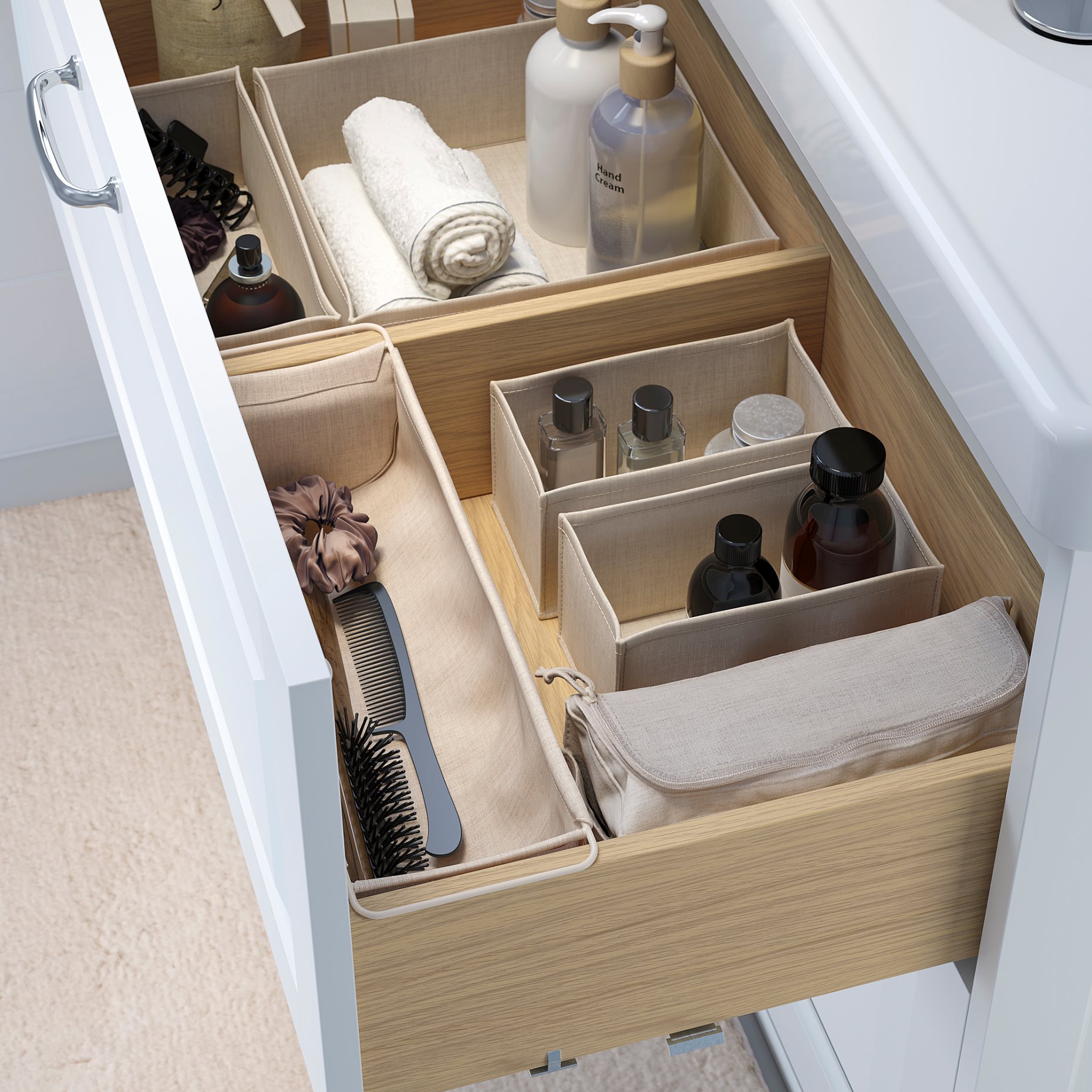 BOLLOSUND, drawer organisers, set of 4, 505.621.06