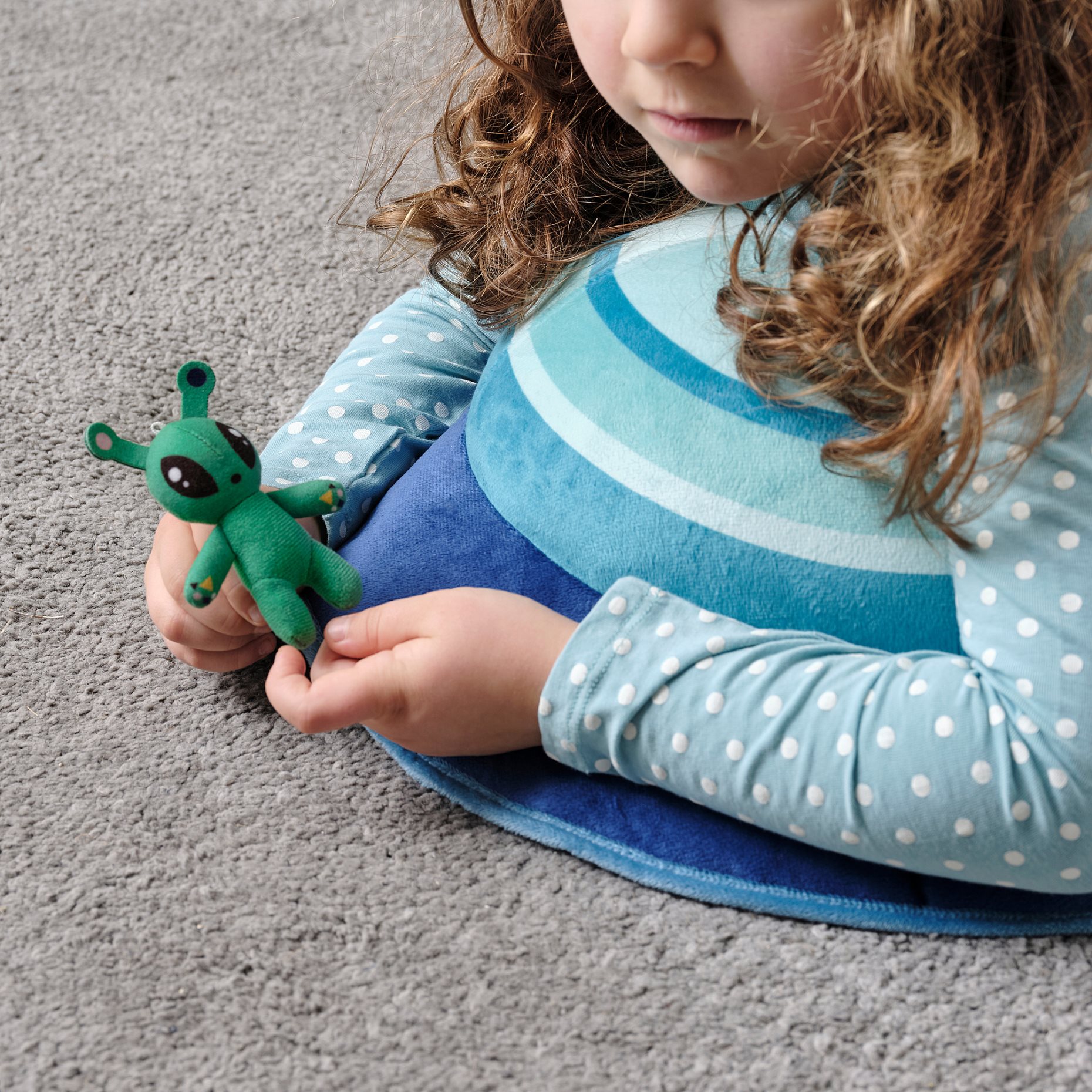 AFTONSPARV, soft toy/mini-alien, 10 cm, 505.624.27
