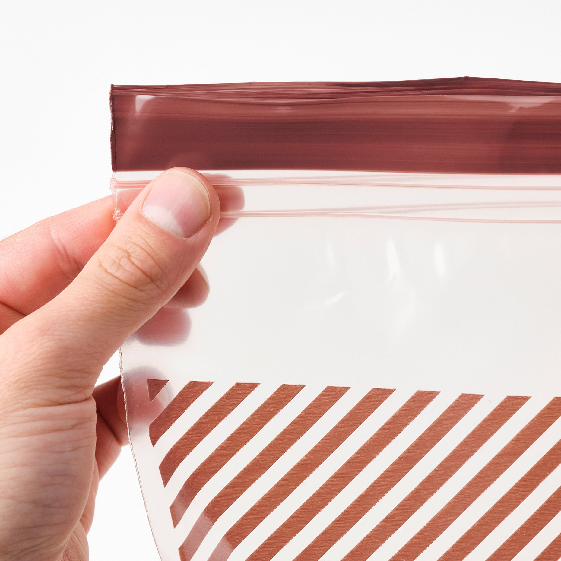 ISTAD, resealable bag stripe/25 pack, 2.5 l, 505.647.56