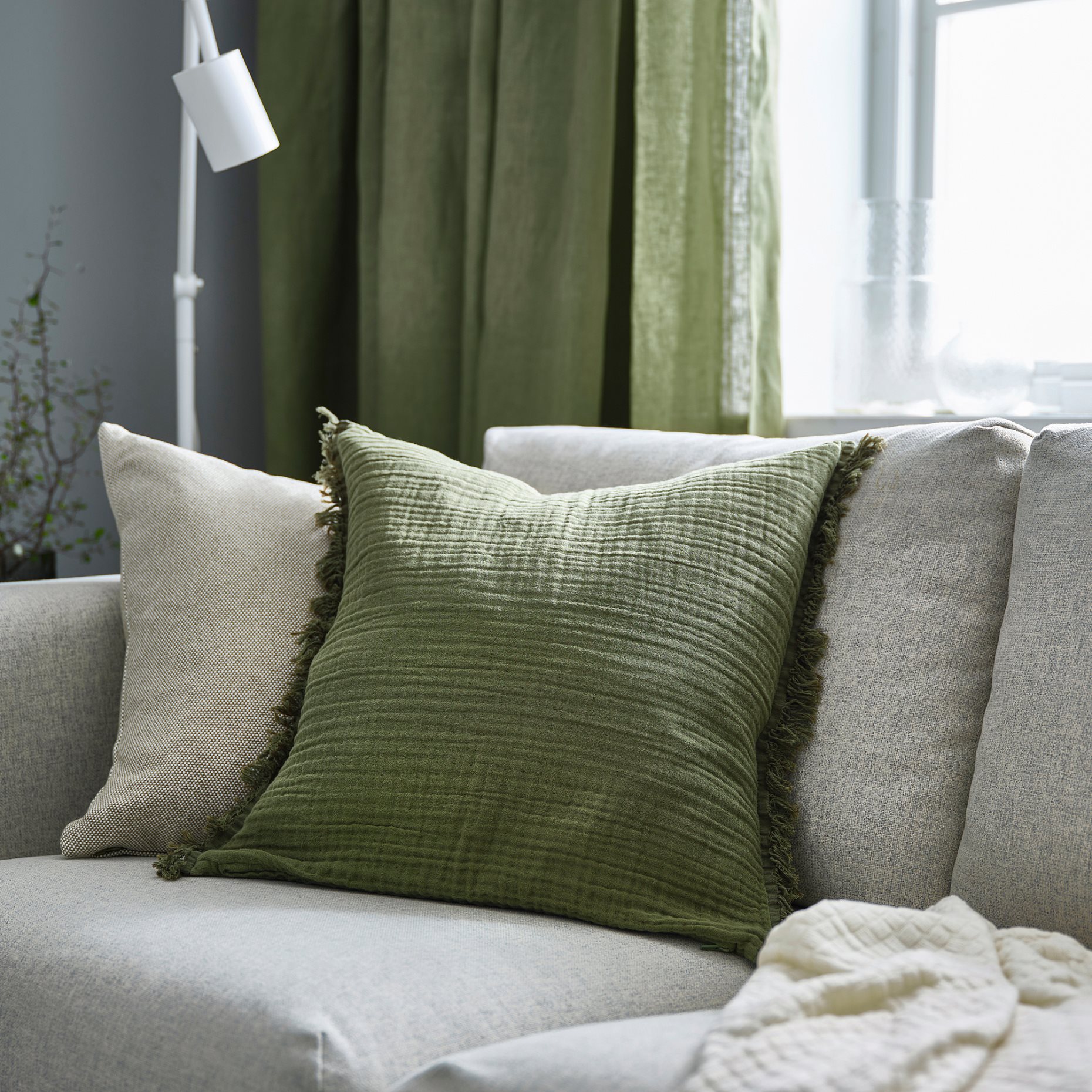 VALLKRASSING, cushion cover, 50x50 cm, 505.709.55