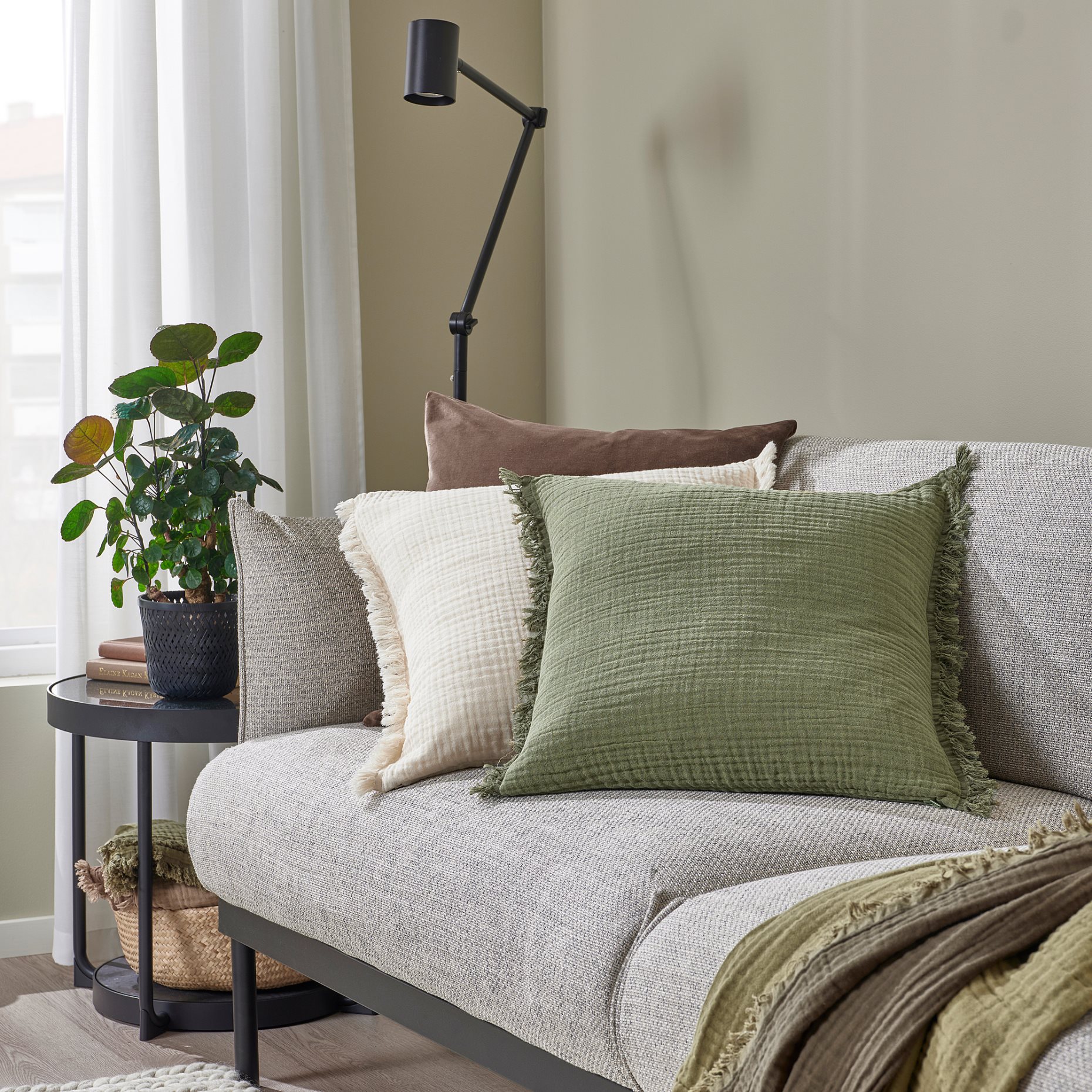 VALLKRASSING, cushion cover, 50x50 cm, 505.709.55