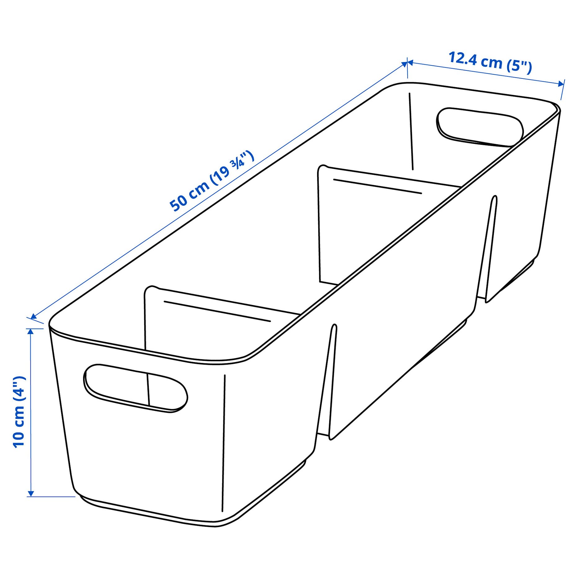 UPPDATERA, box, 50x12 cm, 505.807.99
