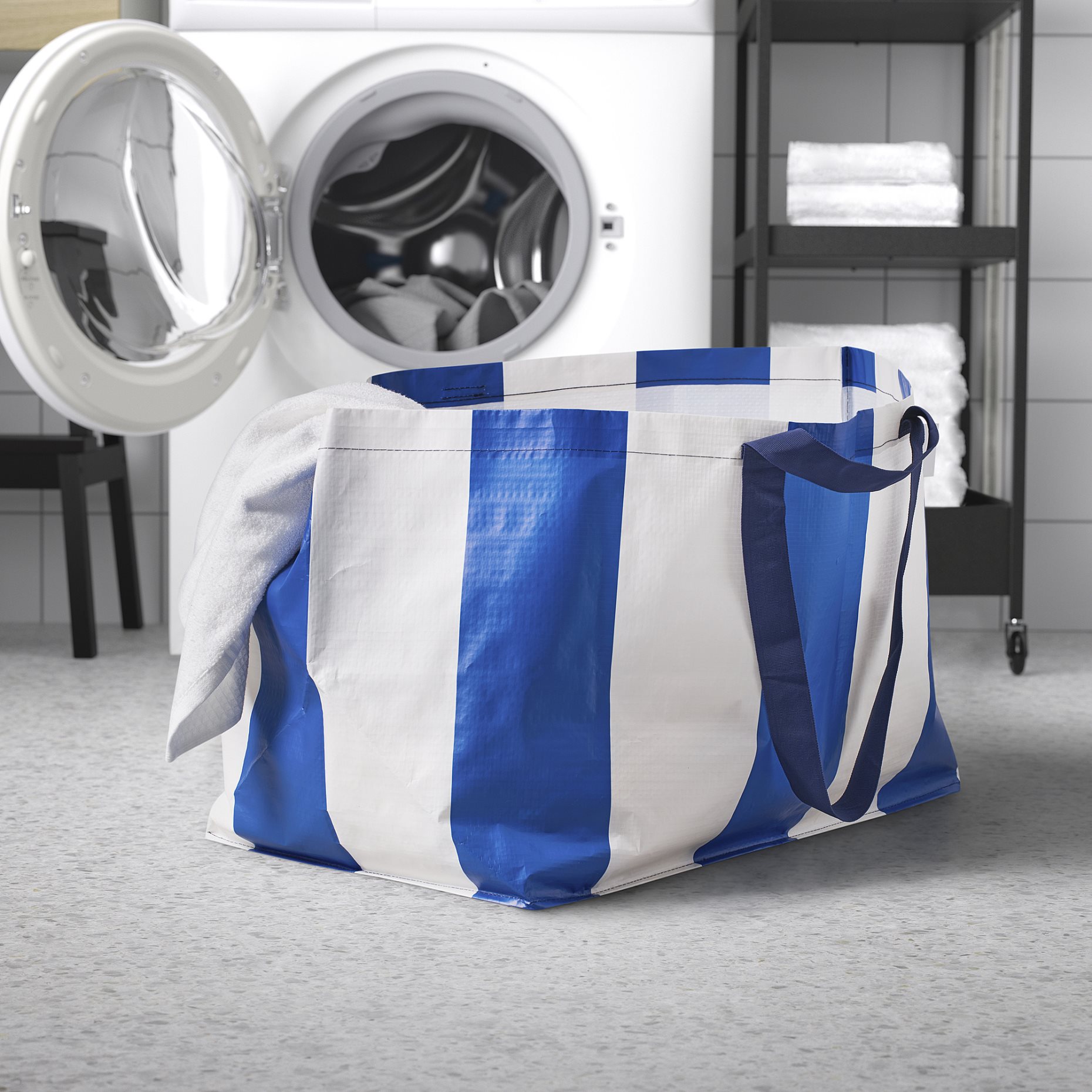 SÄCKKÄRRA, carrier bag, 37x57x39 cm/71 l, 505.887.57