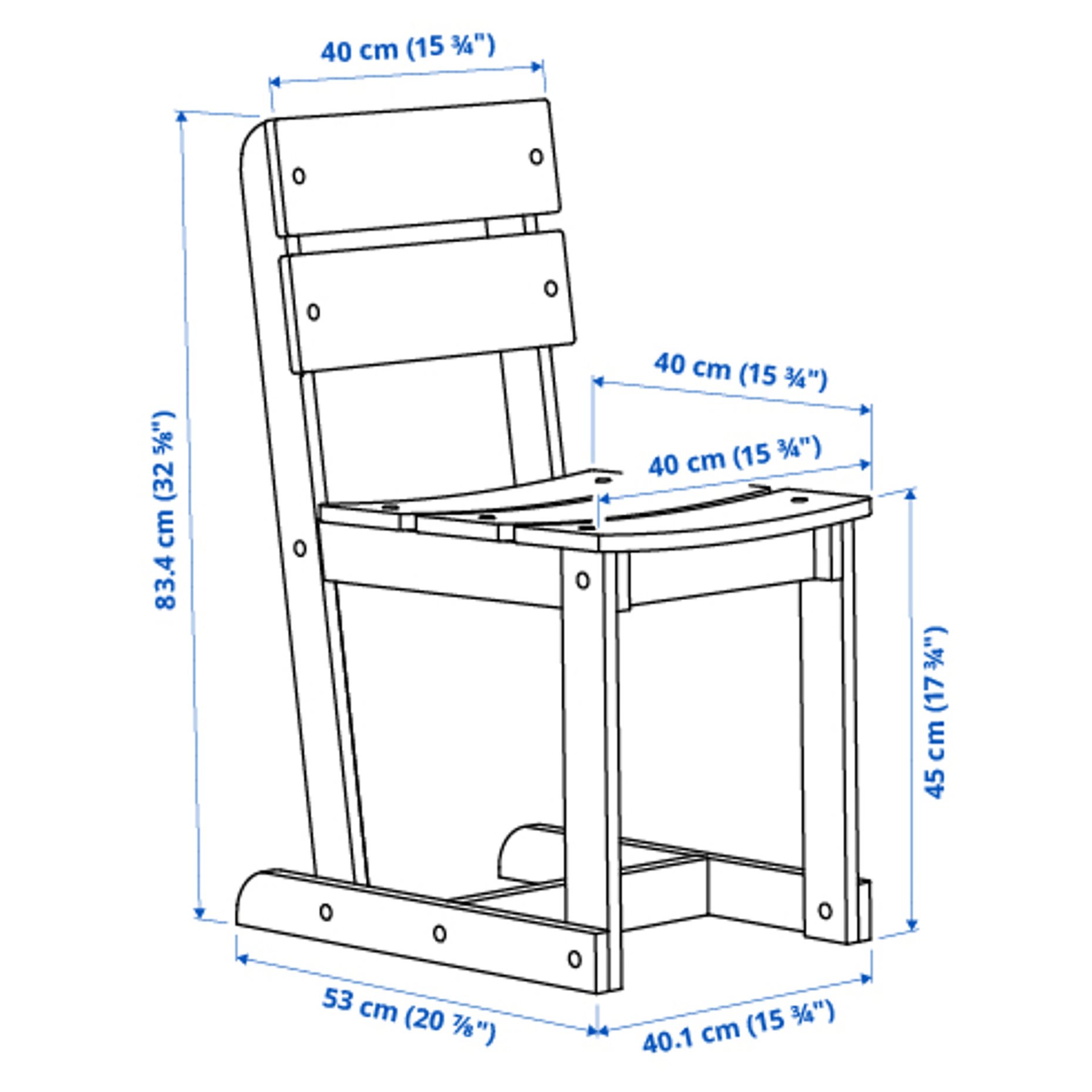 OMMJÄNGE, chair, 505.946.78