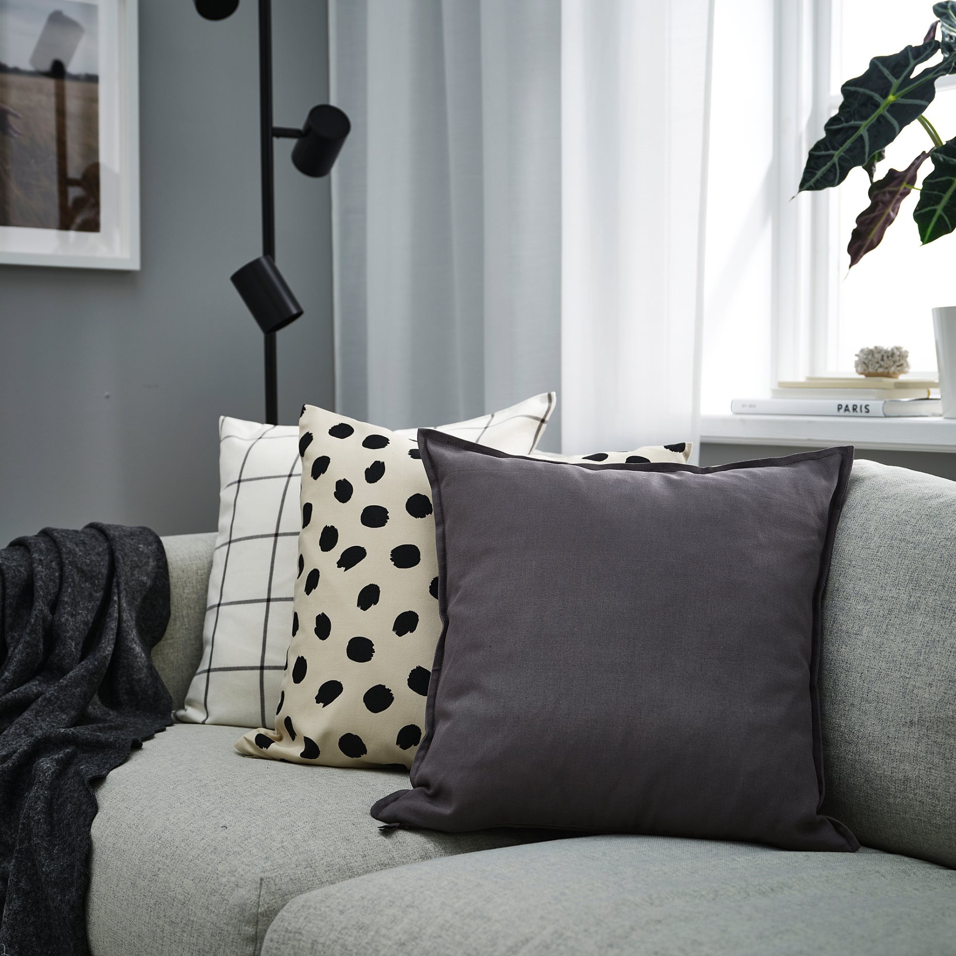 GURLI, cushion cover, 50x50 cm, 505.987.37
