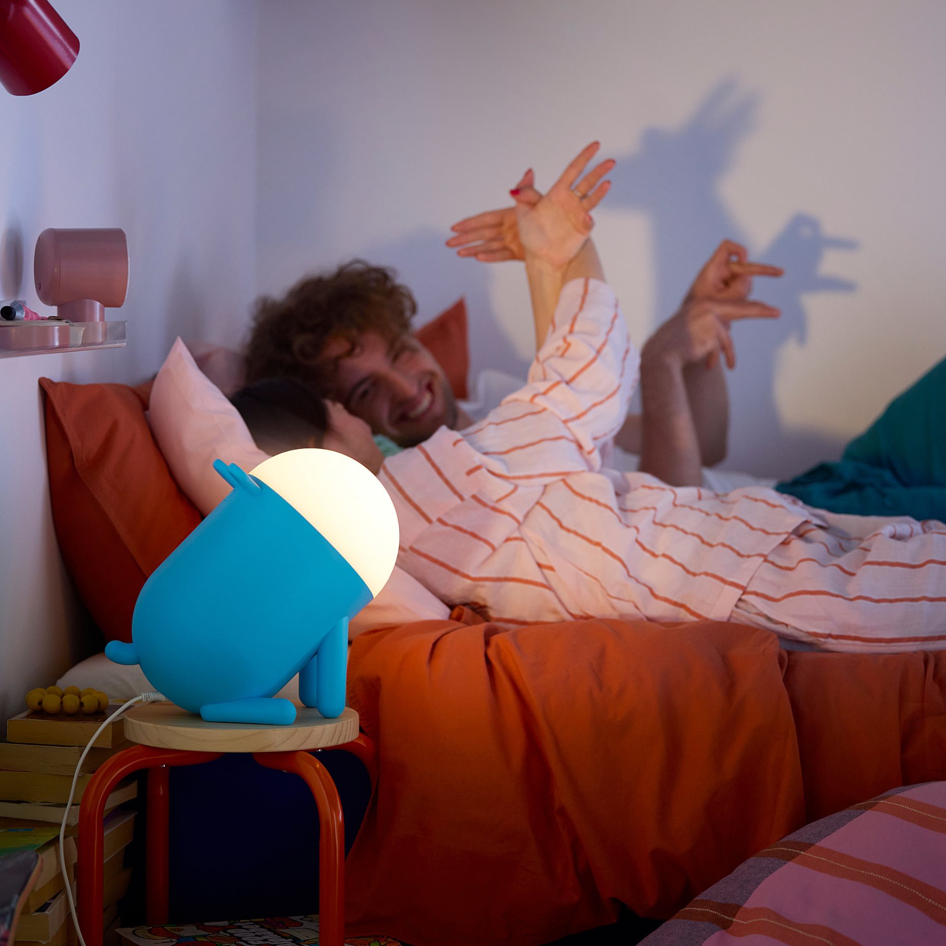 GREJSIMOJS, table lamp with built in LED light source, 506.035.31