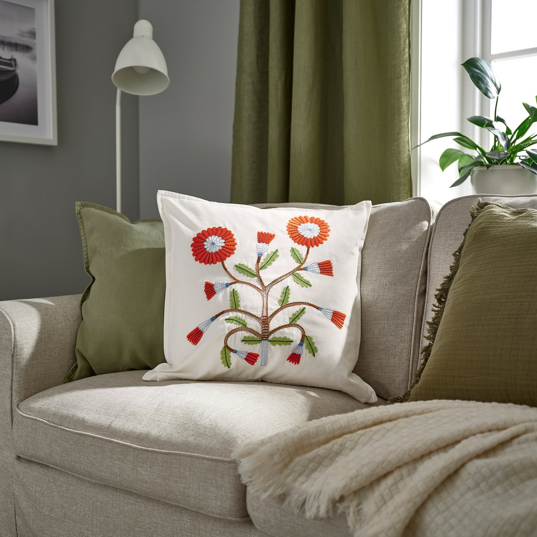 FACELIOR, cushion cover, 50x50 cm, 506.115.07