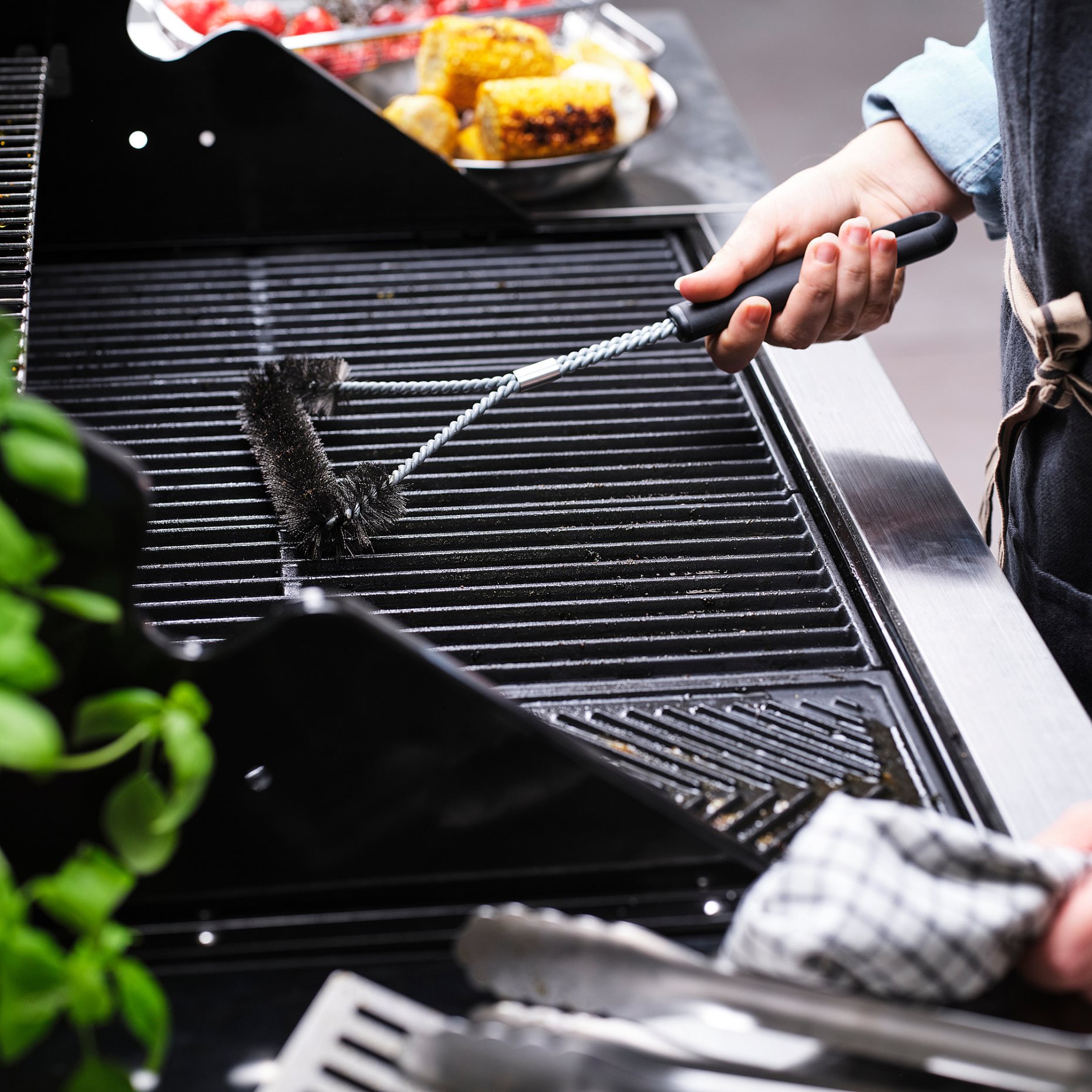 GRILLTIDER, barbecue grill cleaning brush, 35 cm, 506.143.94