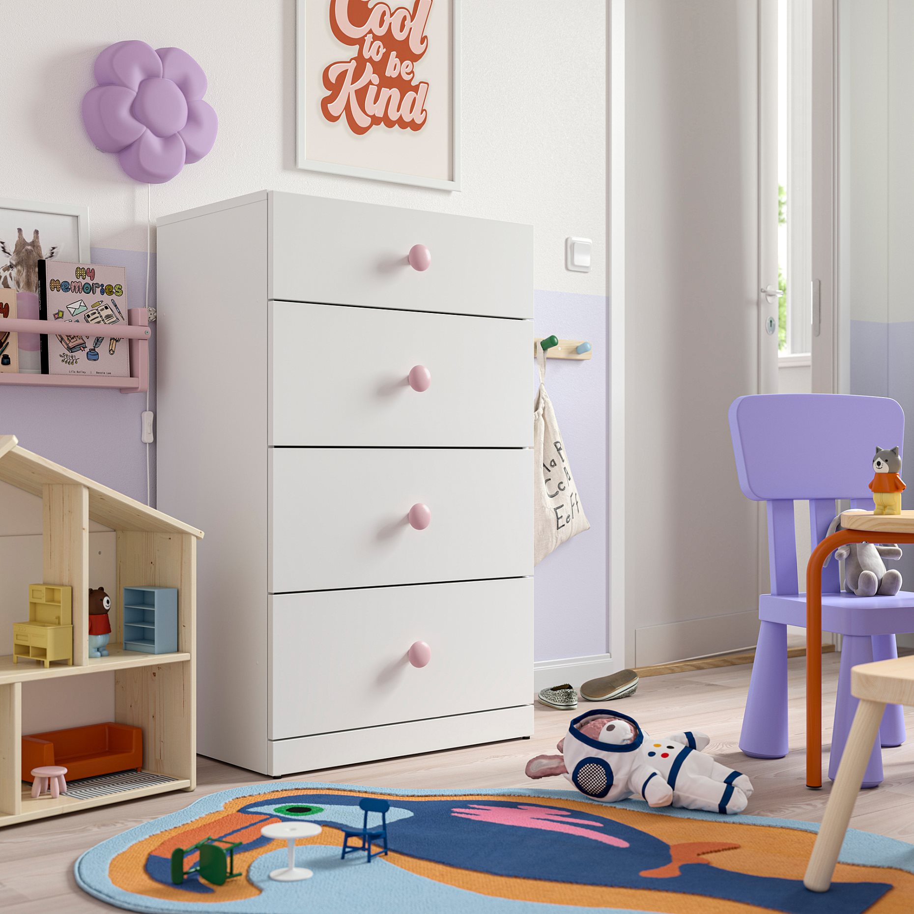 PLOCKAR, Knob 2 pack, 49 mm, 506.199.14