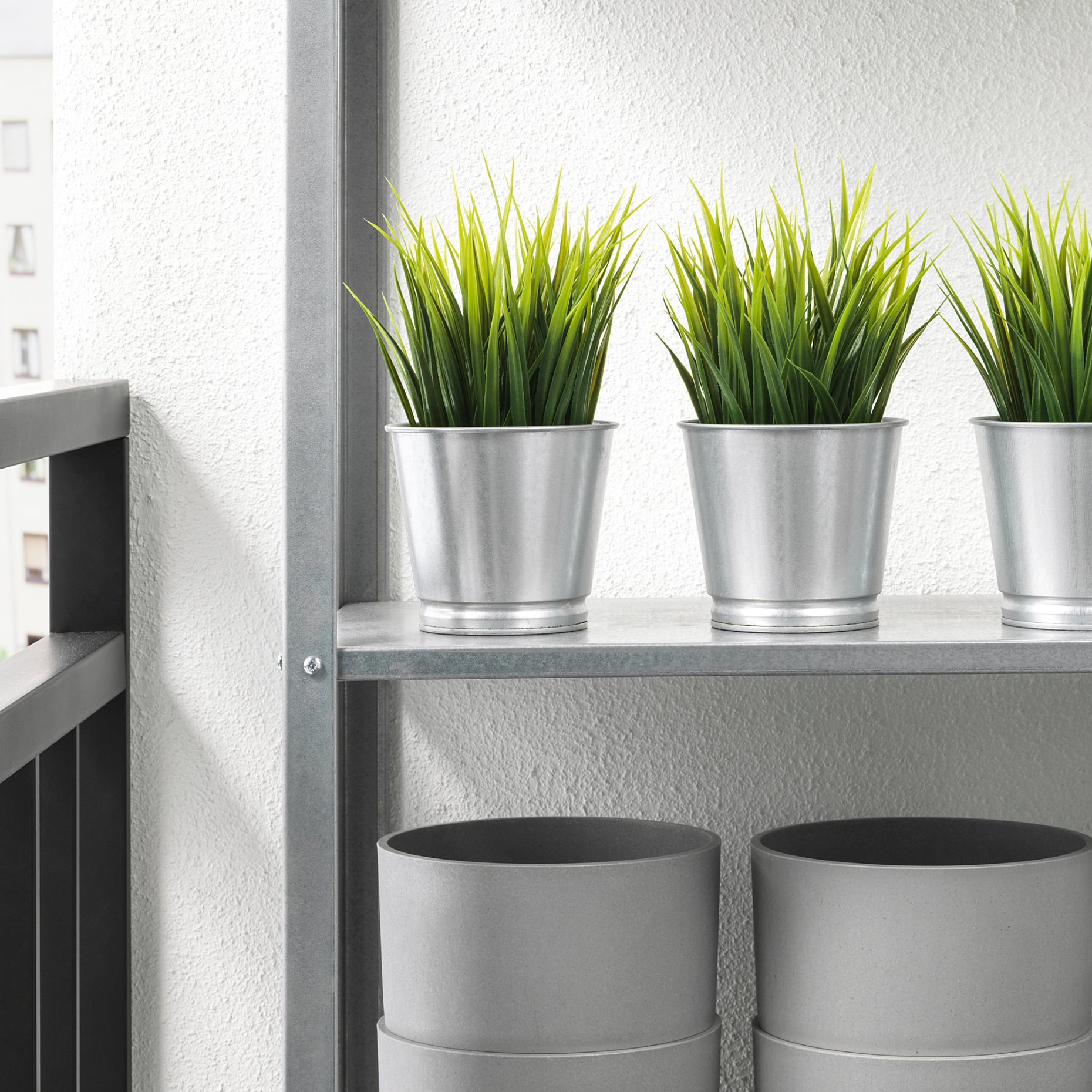 FEJKA, artificial potted plant in/outdoor/grass, 9 cm, 506.210.02