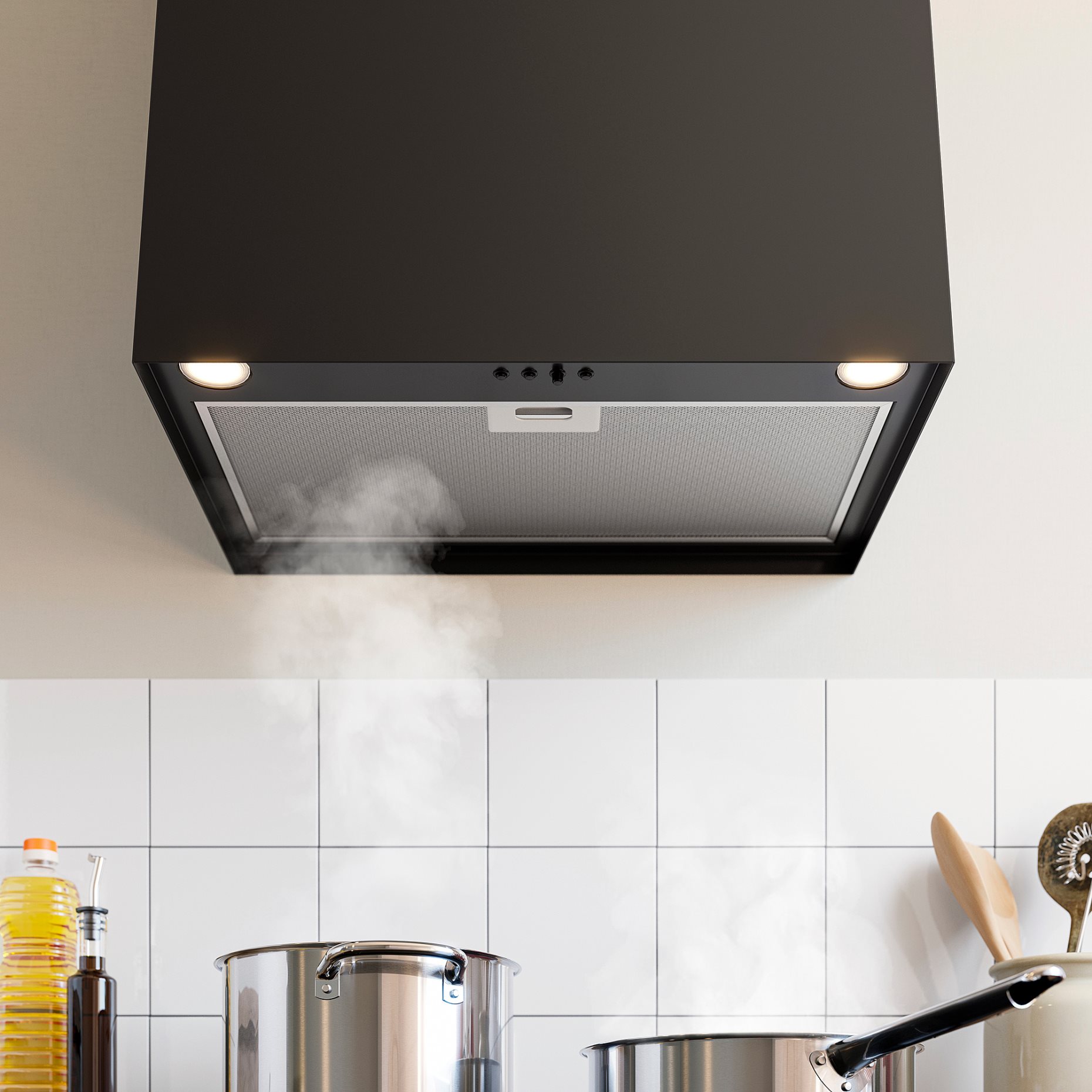 FIVELSBO, απορροφητήρας τοίχου/IKEA 300, 56 cm, 506.242.13