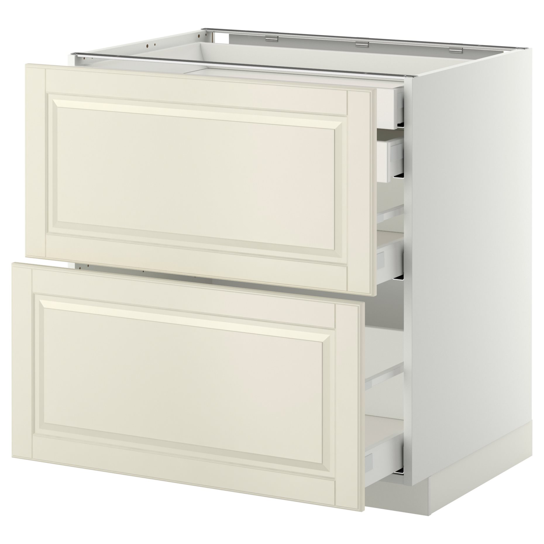 METOD/MAXIMERA, base cabinet 2 fronts/2 low/1 medium/1 high drawer, 591.046.18