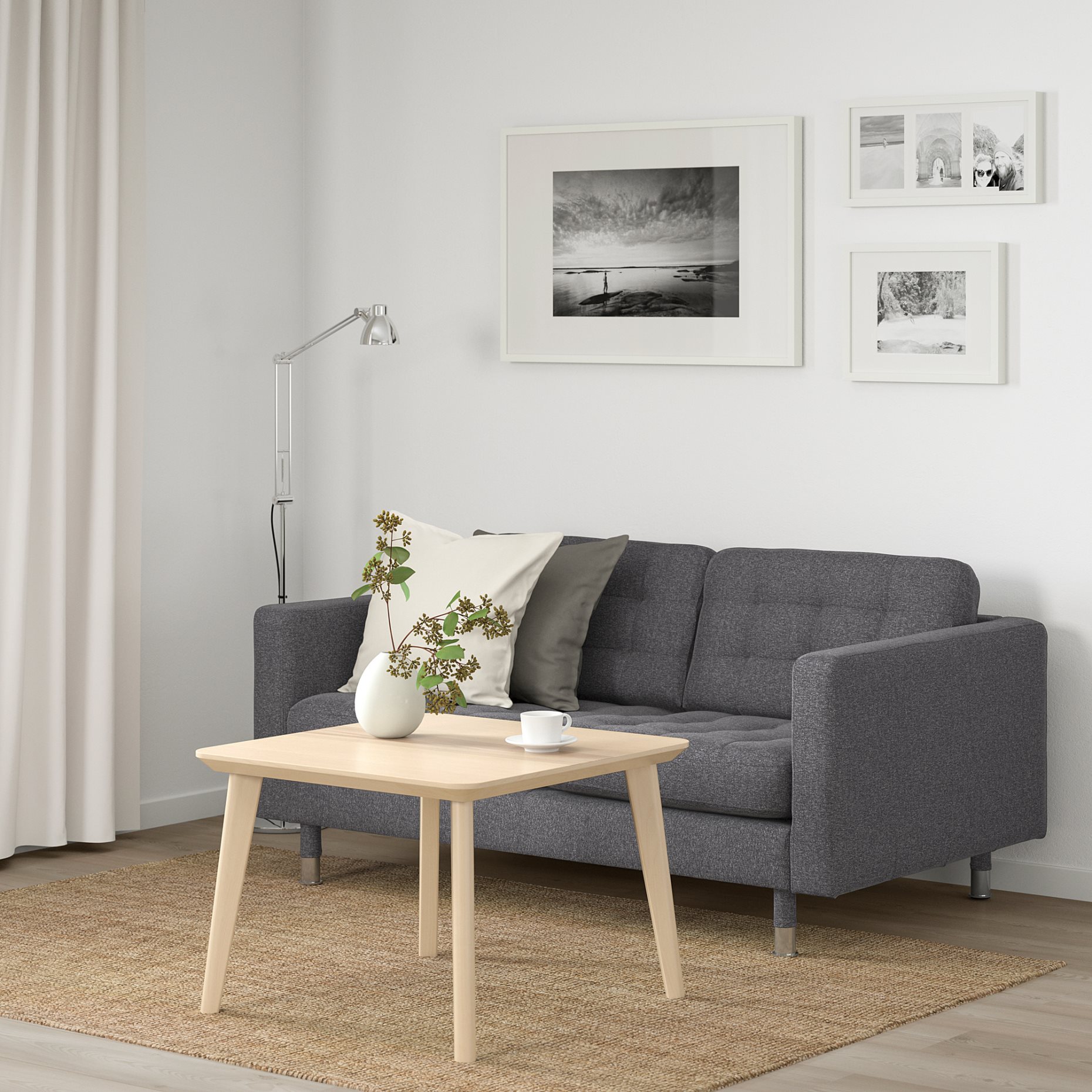 LANDSKRONA, διθέσιος καναπές, 592.702.74