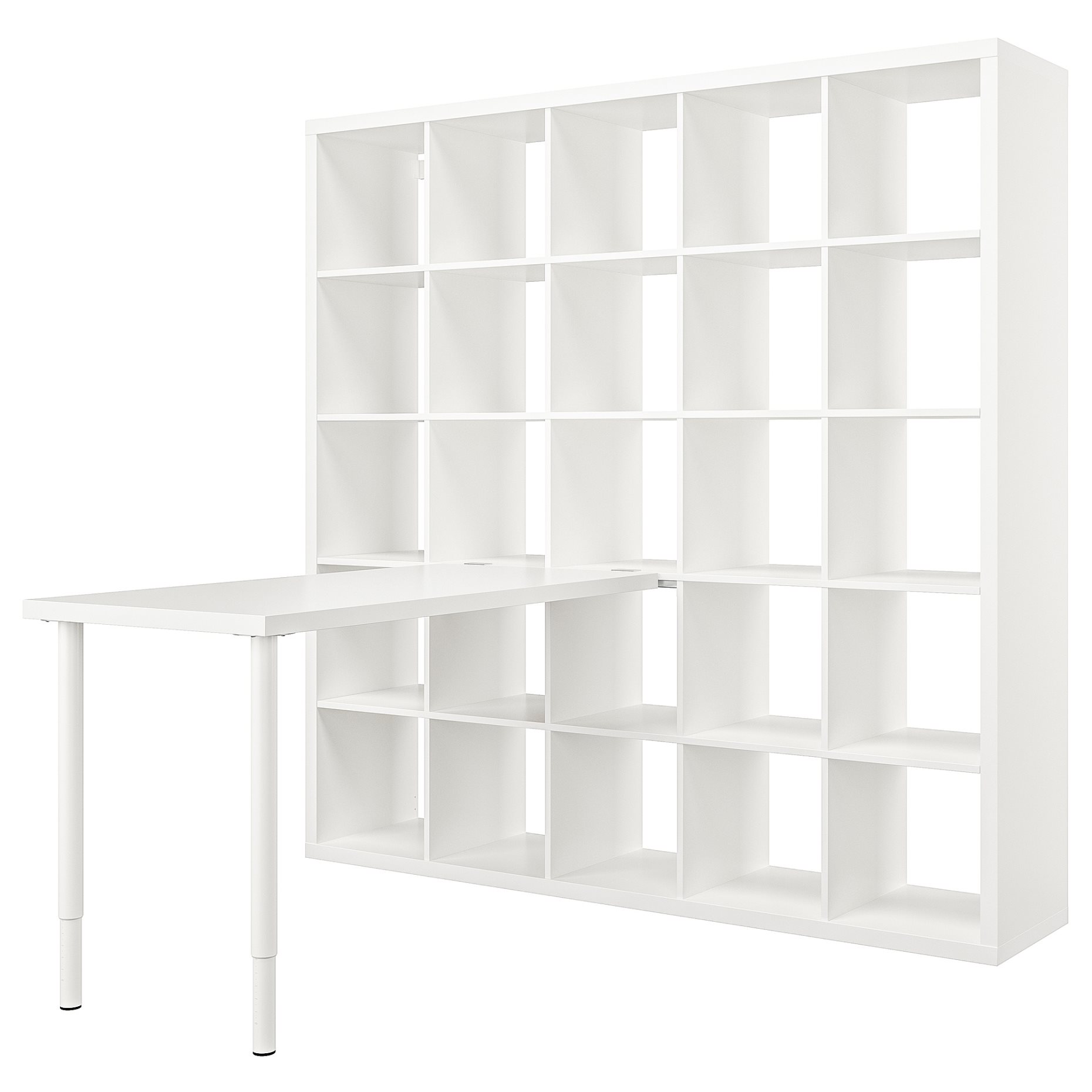 KALLAX/LAGKAPTEN, desk combination, 182x159x182 cm, 594.816.53