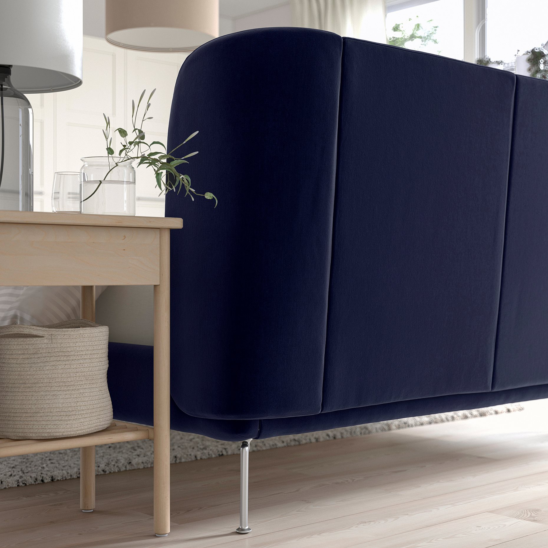 TUFJORD, upholstered bed frame, 140x200 cm, 595.553.33
