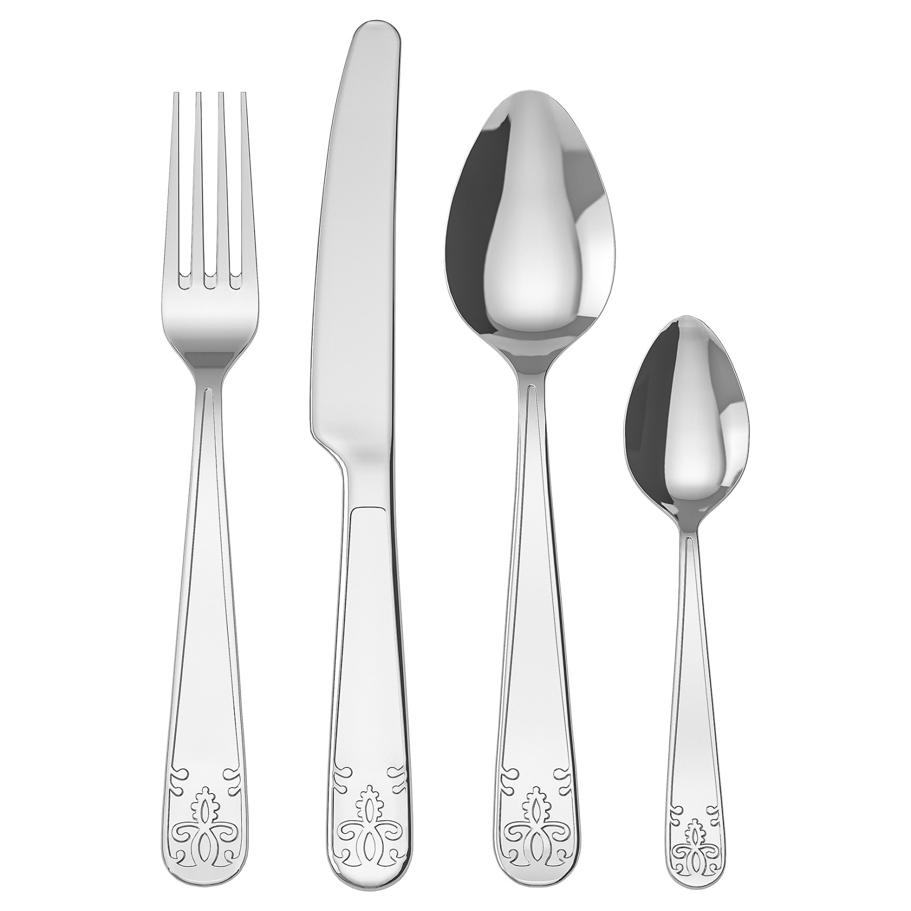 ÄTBART, 24-piece cutlery set, 602.589.59