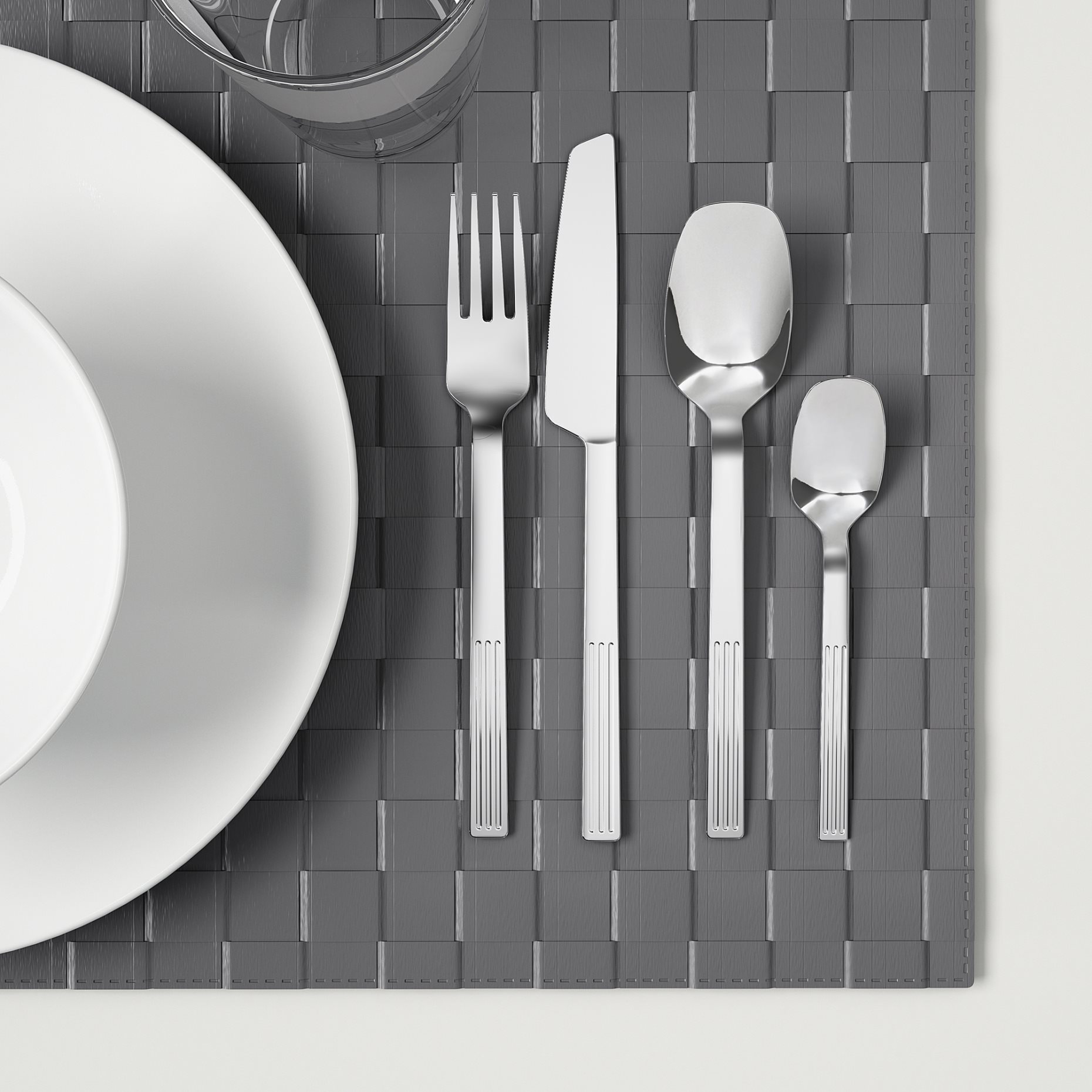JUSTERA, 24-piece cutlery set, 602.589.64