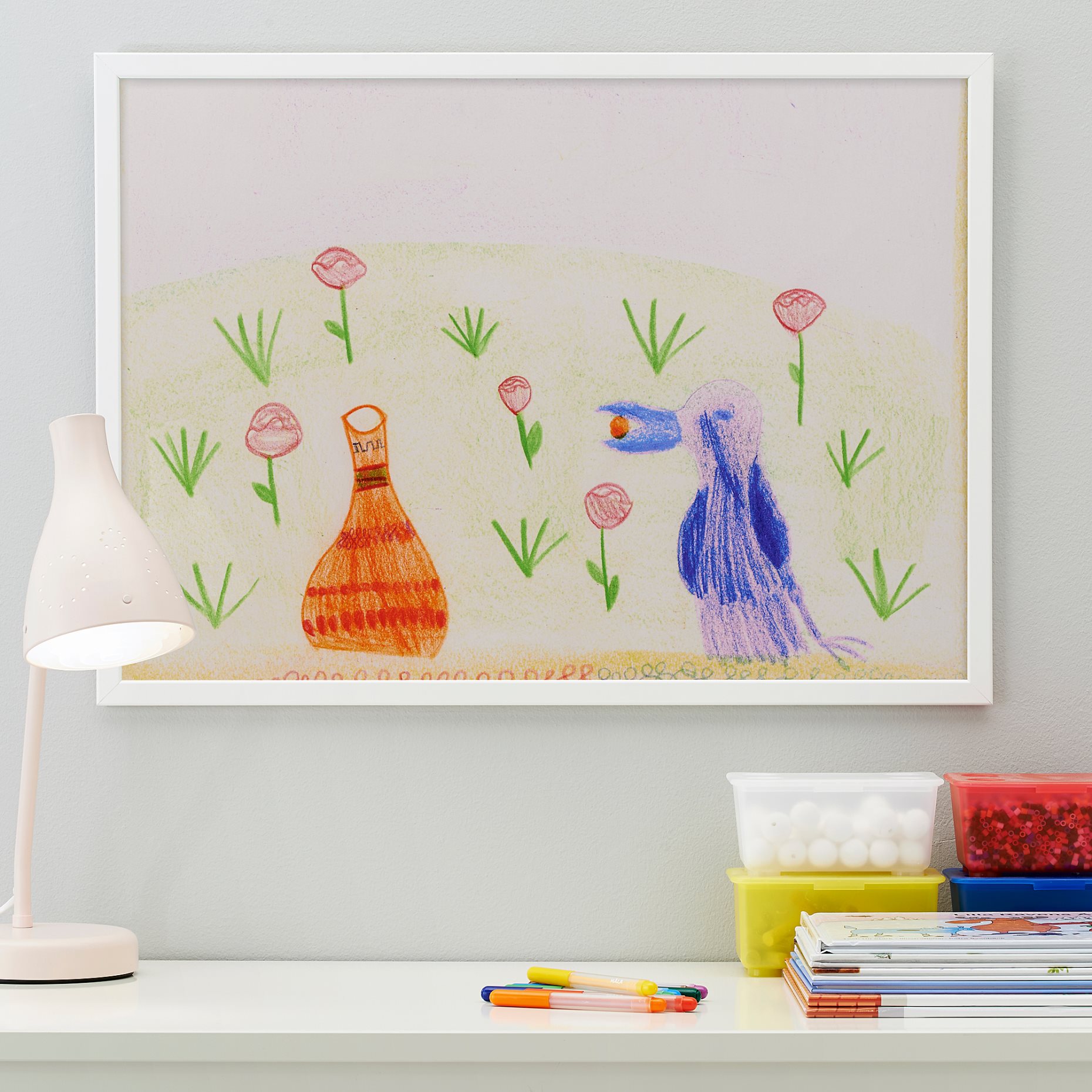 FISKBO, κορνίζα, 50x70 cm, 603.003.74