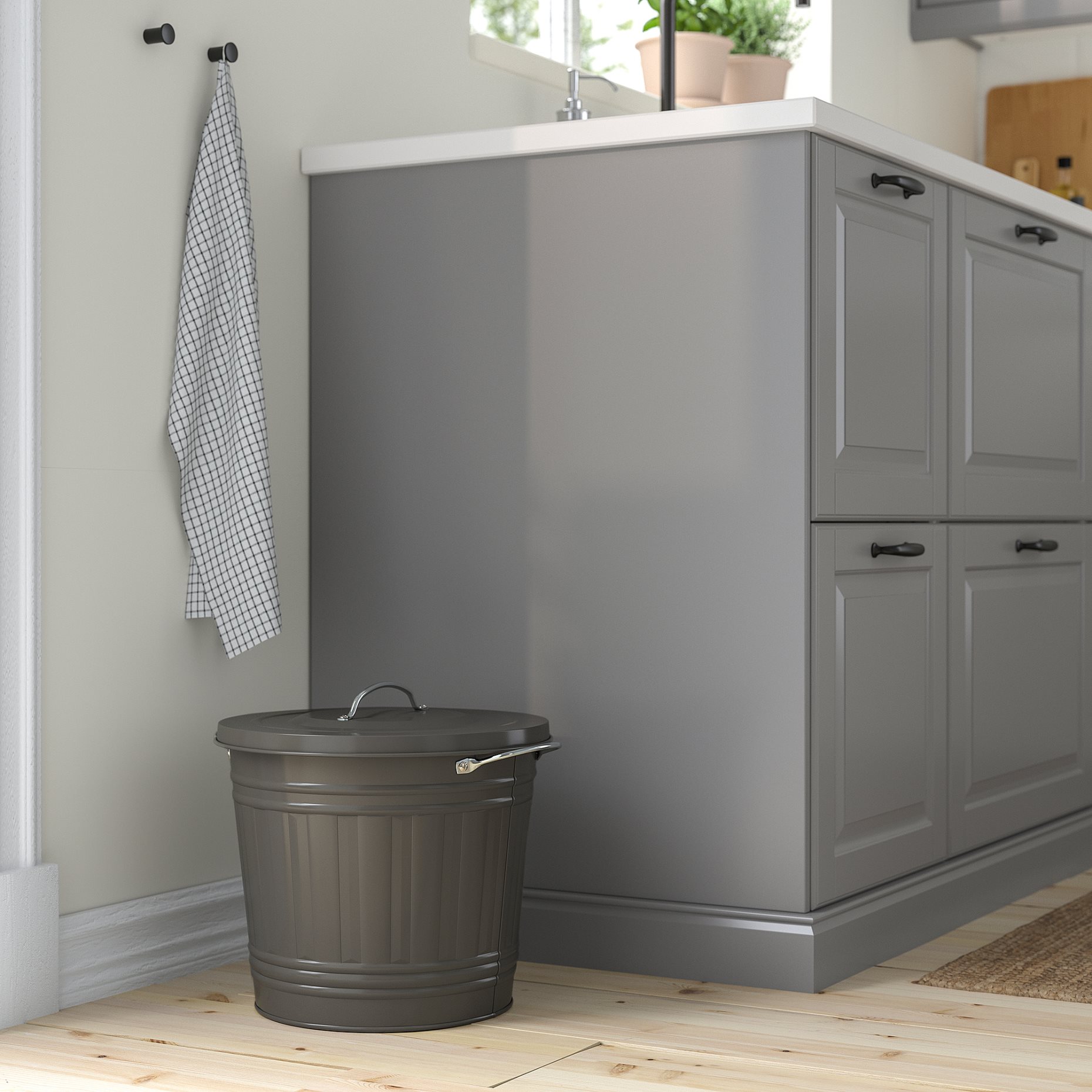 KNODD, bin with lid, 603.122.49