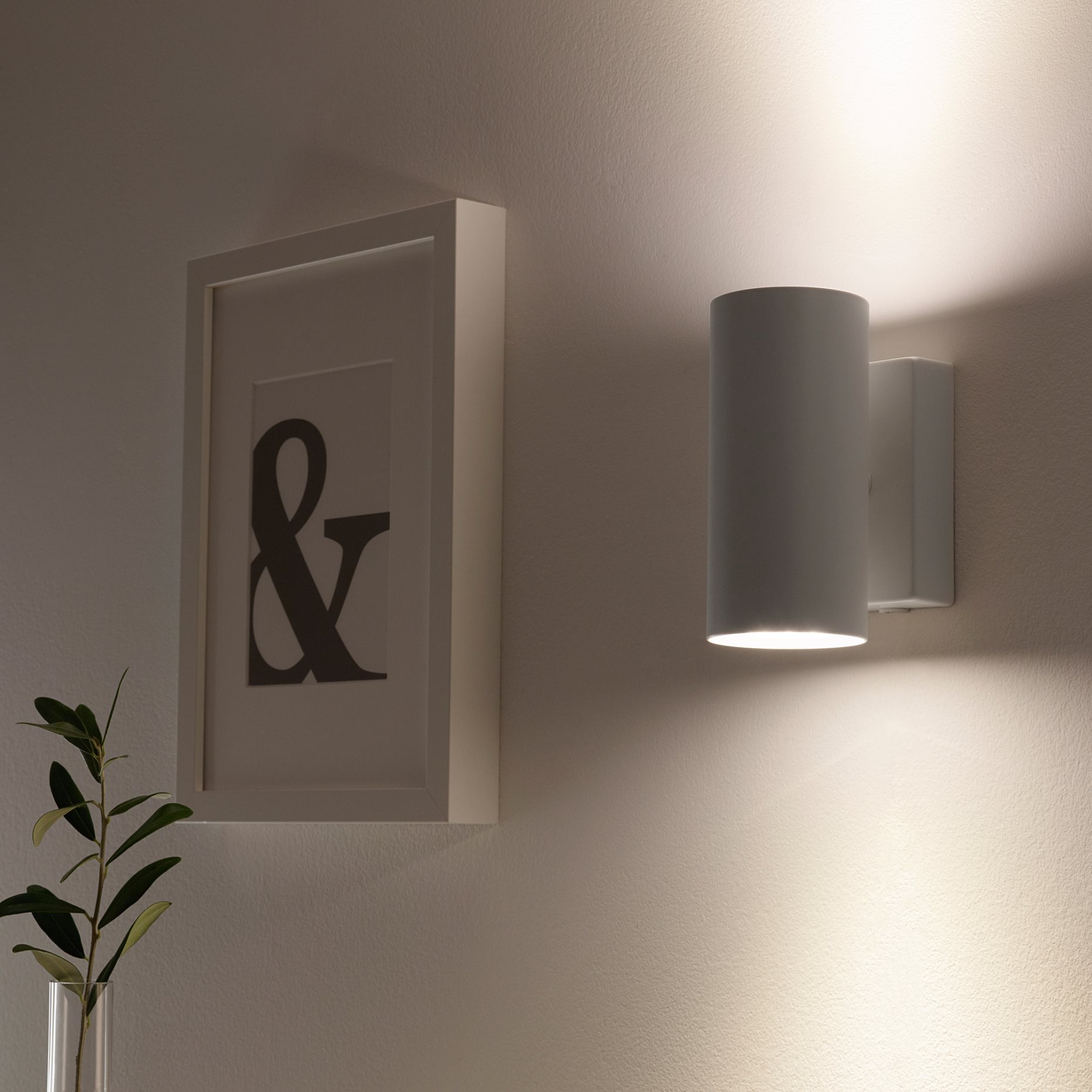 NYMÅNE, wall up/downlighter, wired-in, 603.978.61