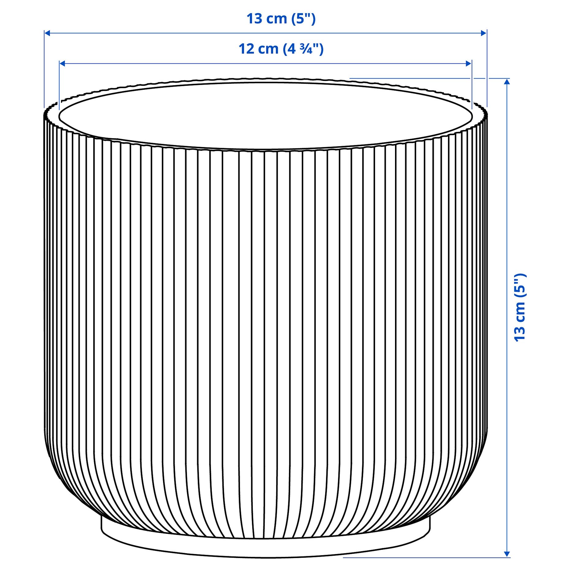 GRADVIS, plant pot, 604.140.78