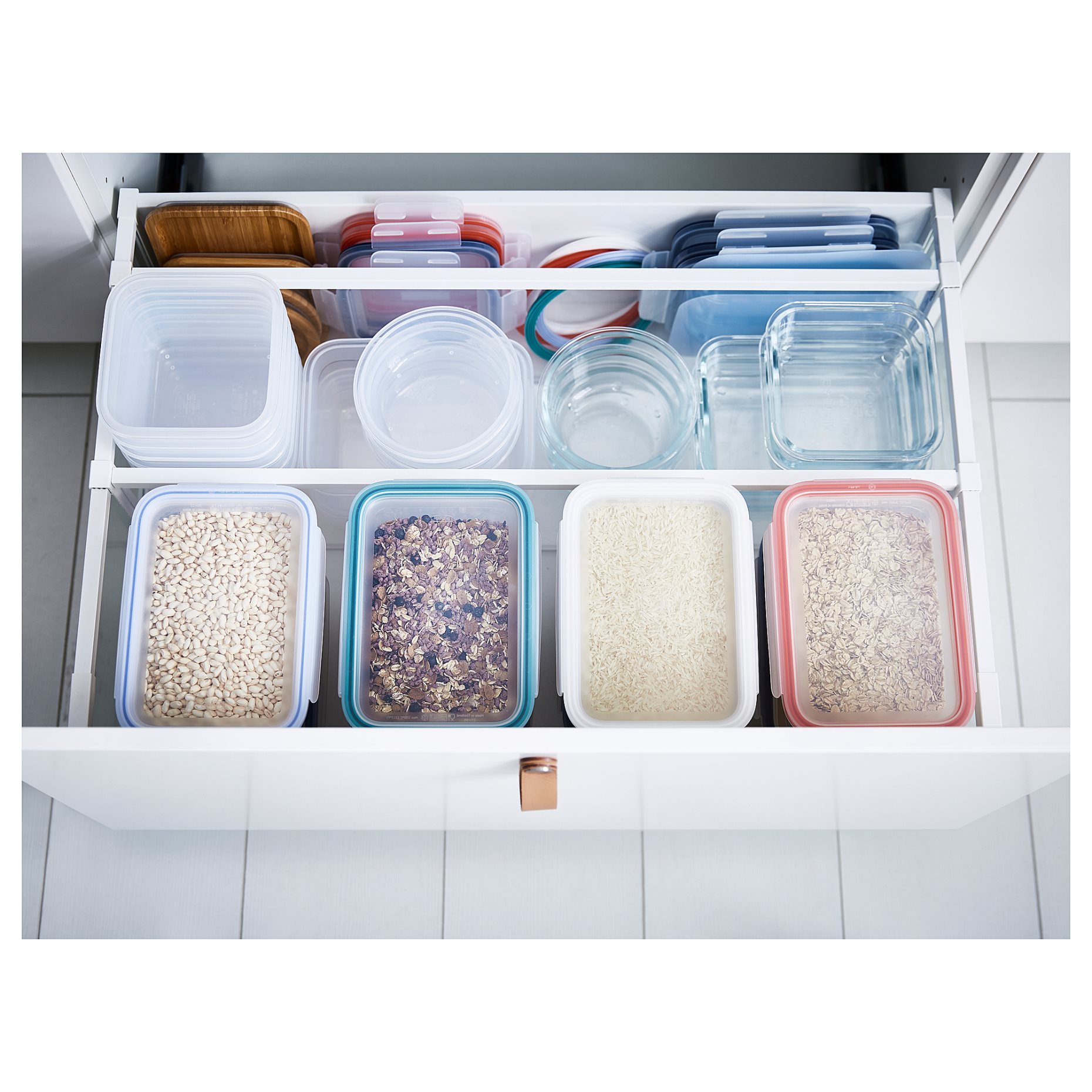 IKEA 365+, food container 3 pack, 750 ml, 604.521.74