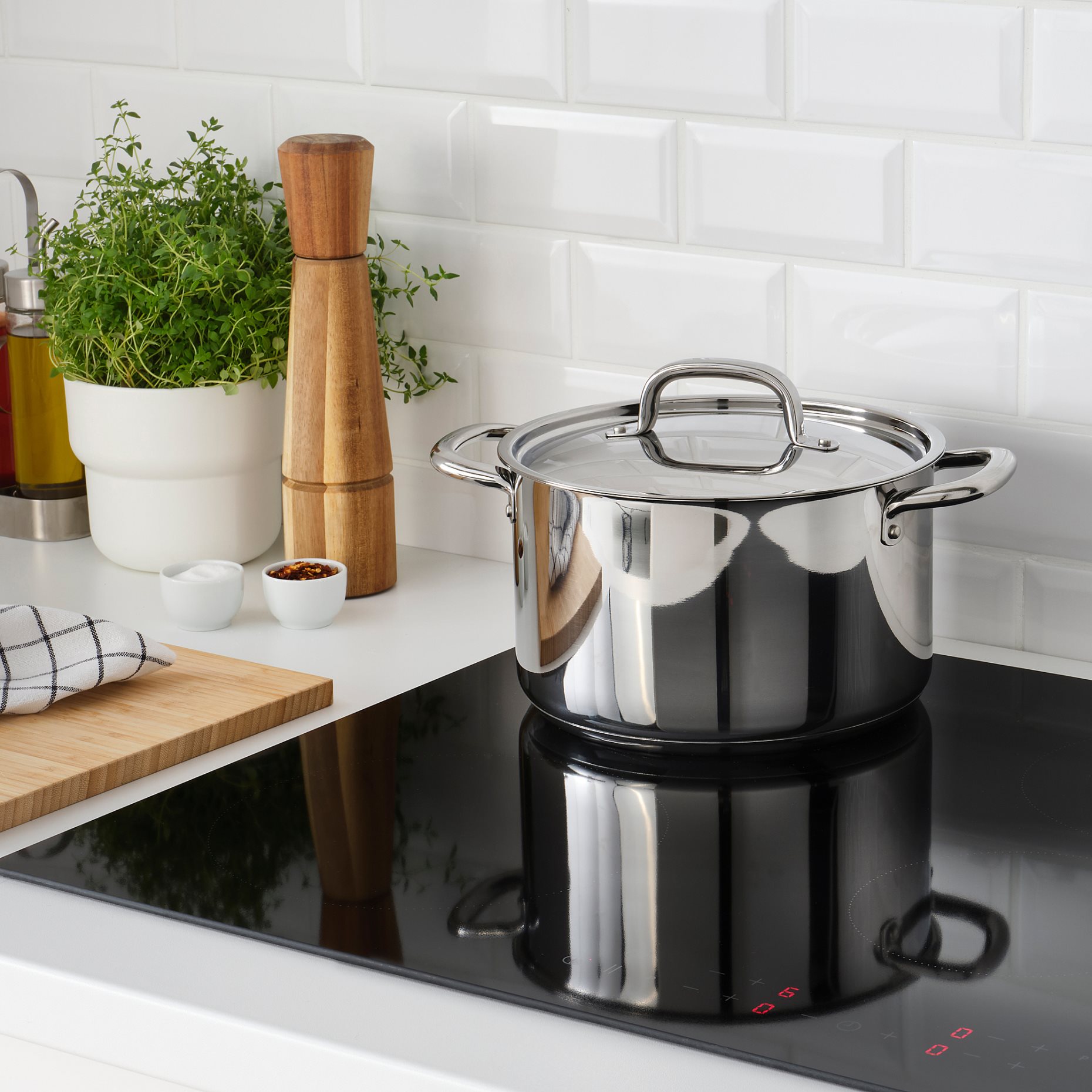 IKEA 365+, κατσαρόλα με καπάκι, 5.0 l, 604.842.50