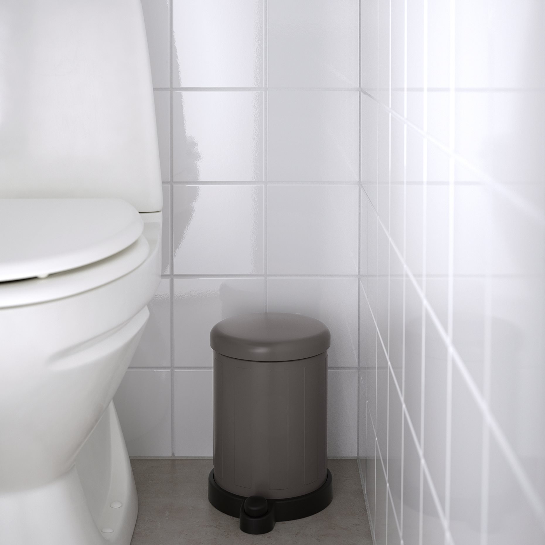 TOFTAN, waste bin, 4 l, 604.939.66