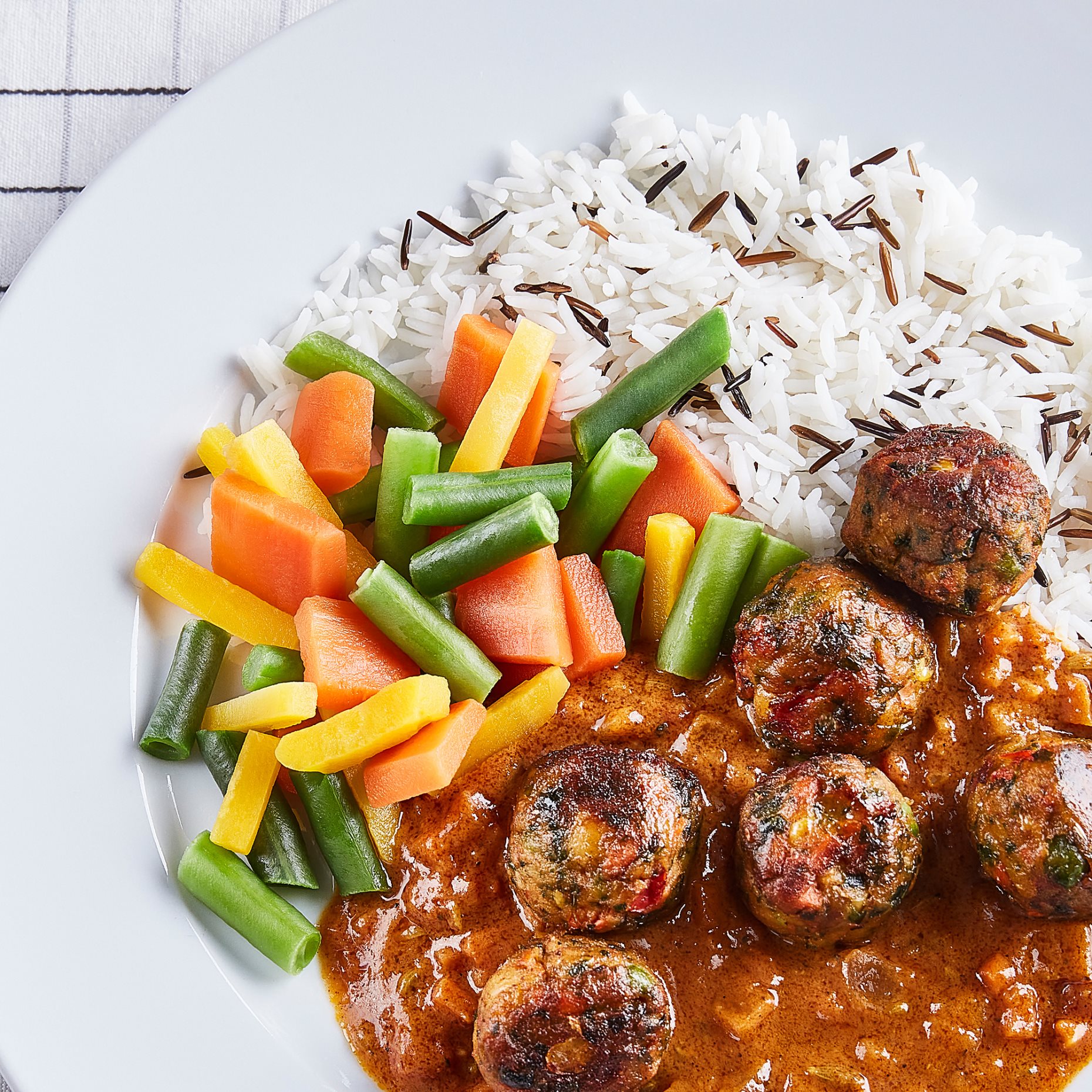 LATTLAGAT, vegetable balls with rice/ready meal frozen, 380 g, 605.061.72