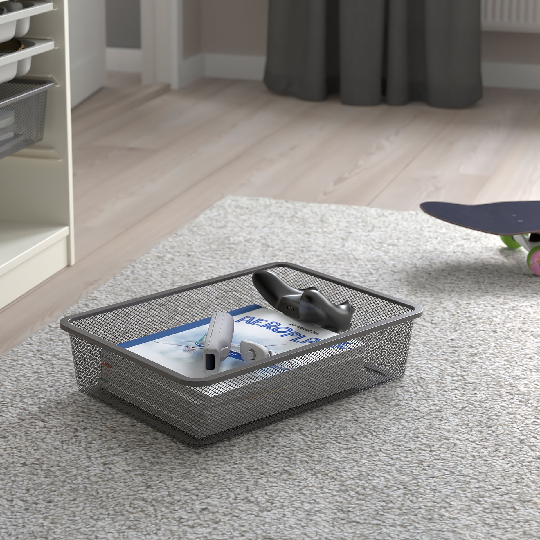 TROFAST, mesh storage box, 42x30x10 cm, 605.184.53
