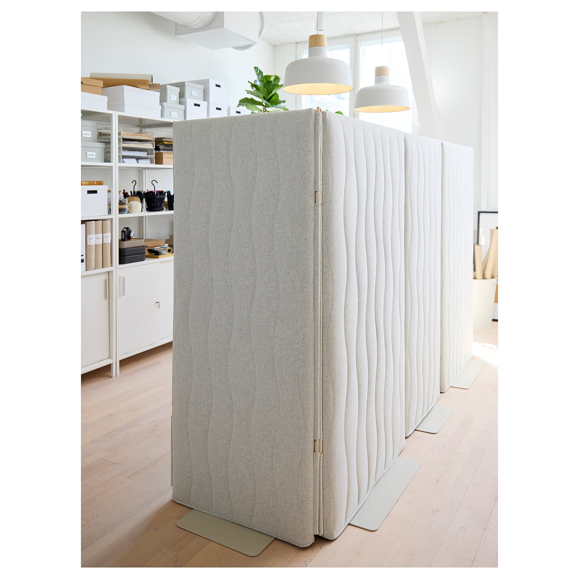 MITTZON, acoustic screen/floor standing, 90x157 cm, 605.282.06
